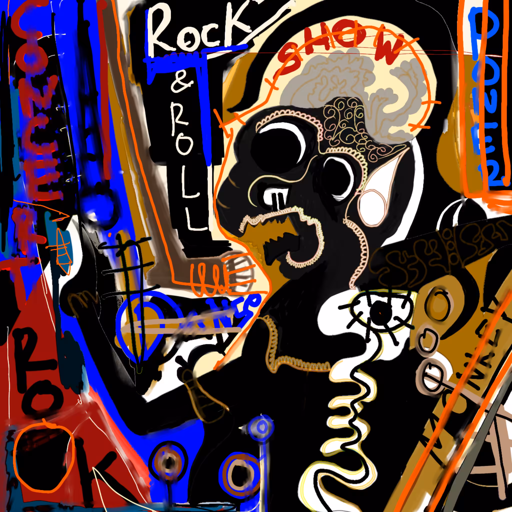 Leather Puppet Rock and roll
