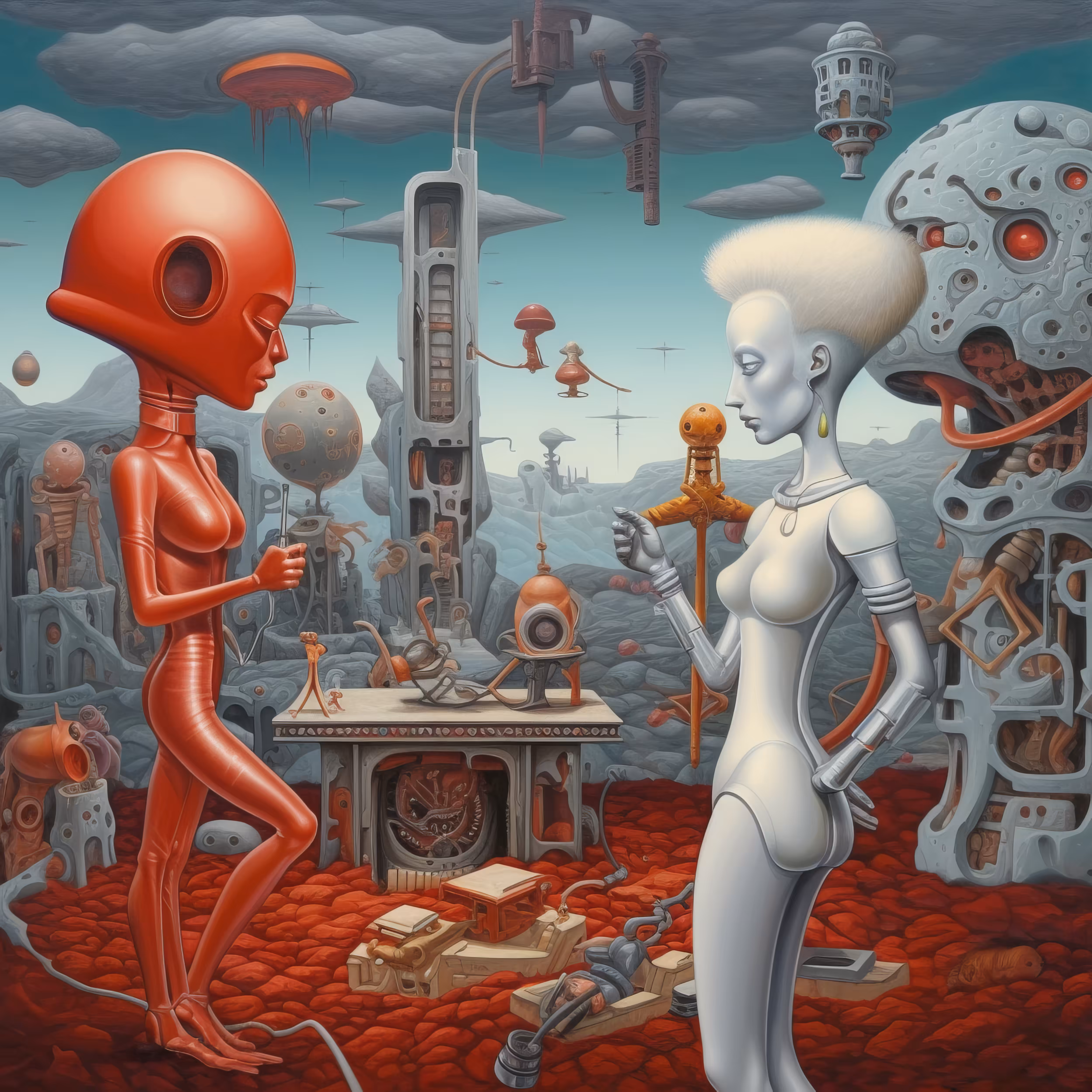 Whispers of Cybernetic Surrealism #1