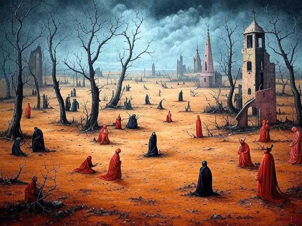 The Procession of the Damned