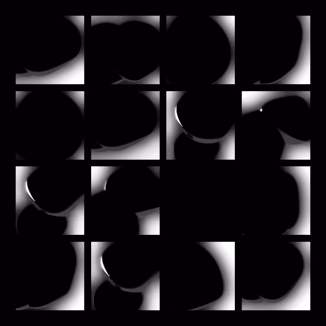 contact sheet 1 - m e l t i n g   [ black ed ]