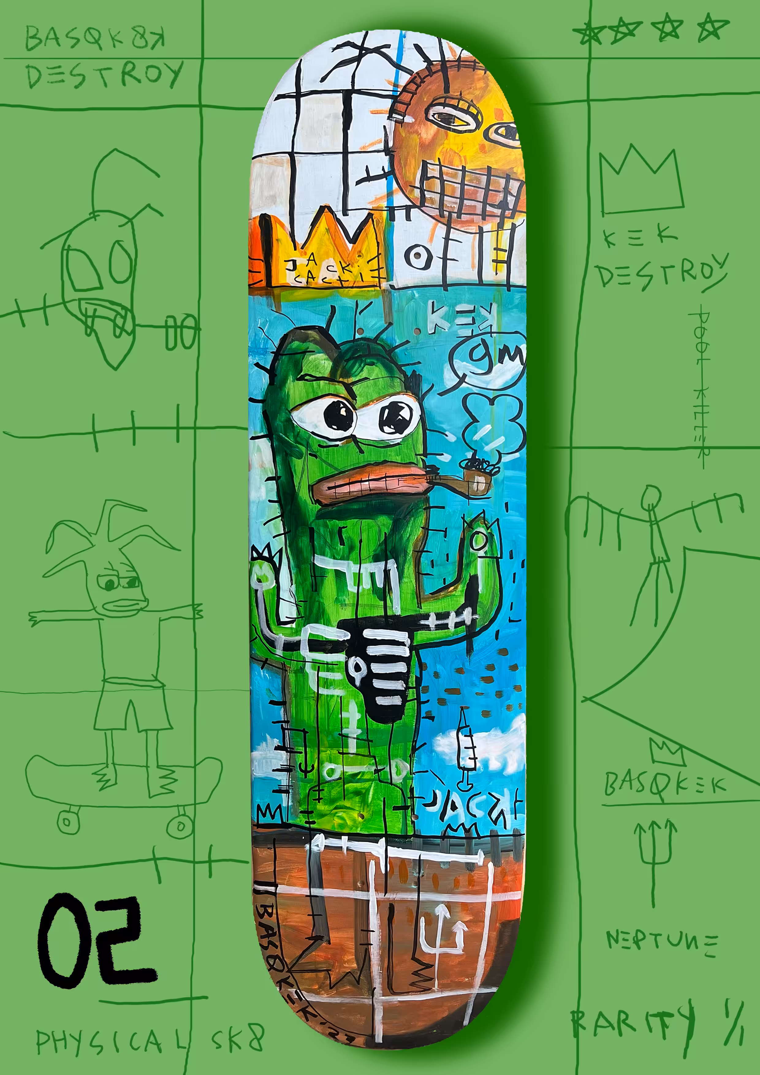 BASQK8KBOARD 02 - CACTIJACKX