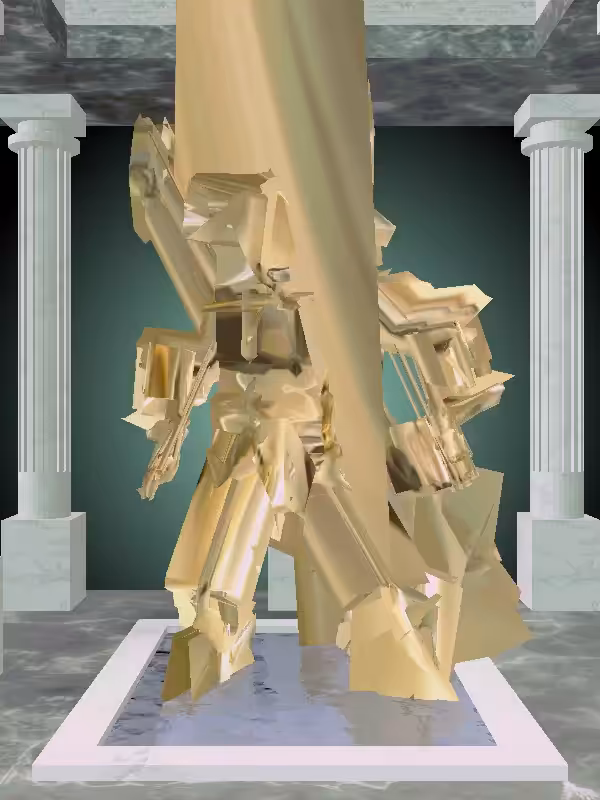 HeavenComputer: The Dancing Fool's Gold Man #2075
