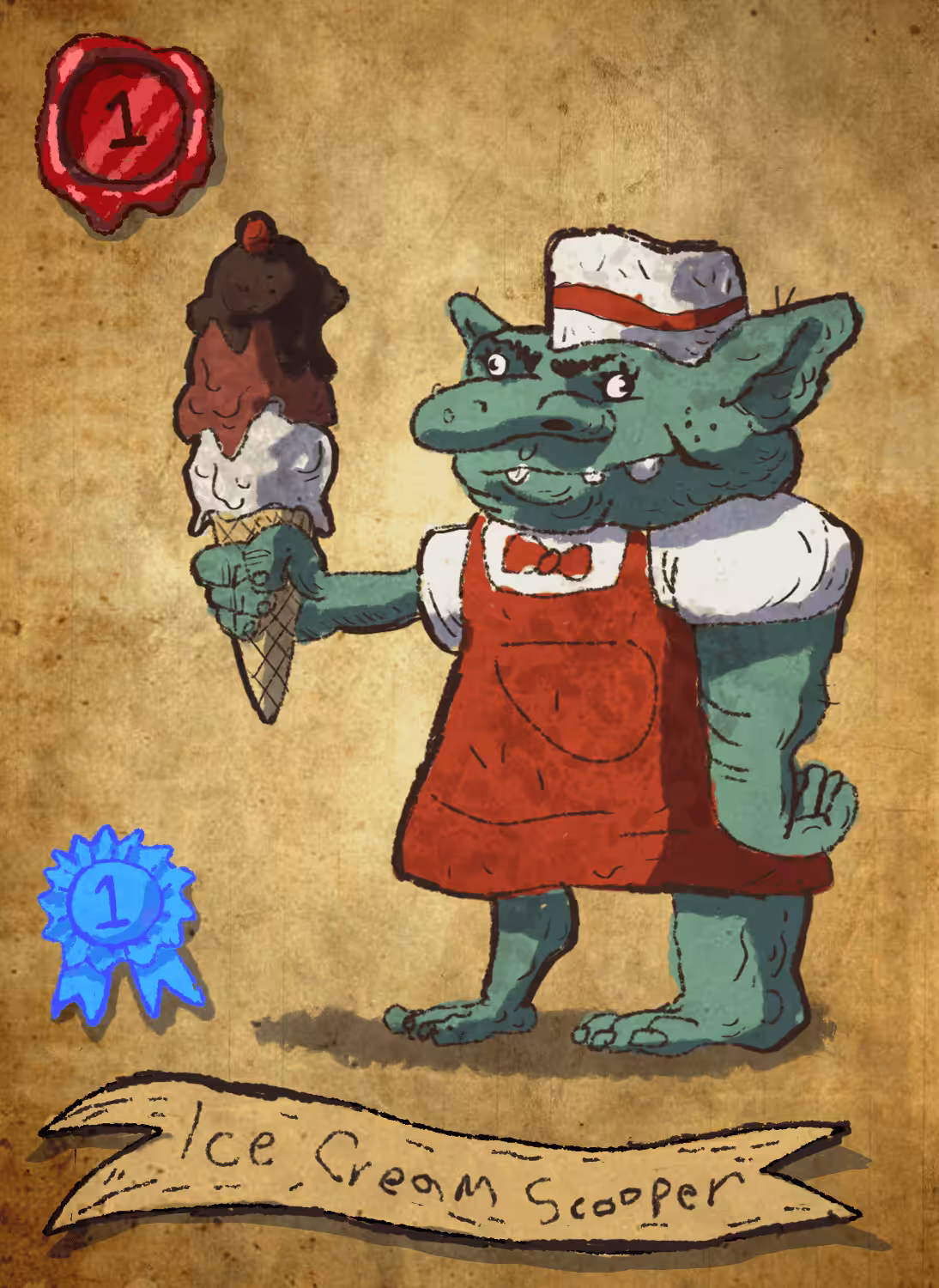 Ice Cream Scooper Gooblin (Unique, 1/1)