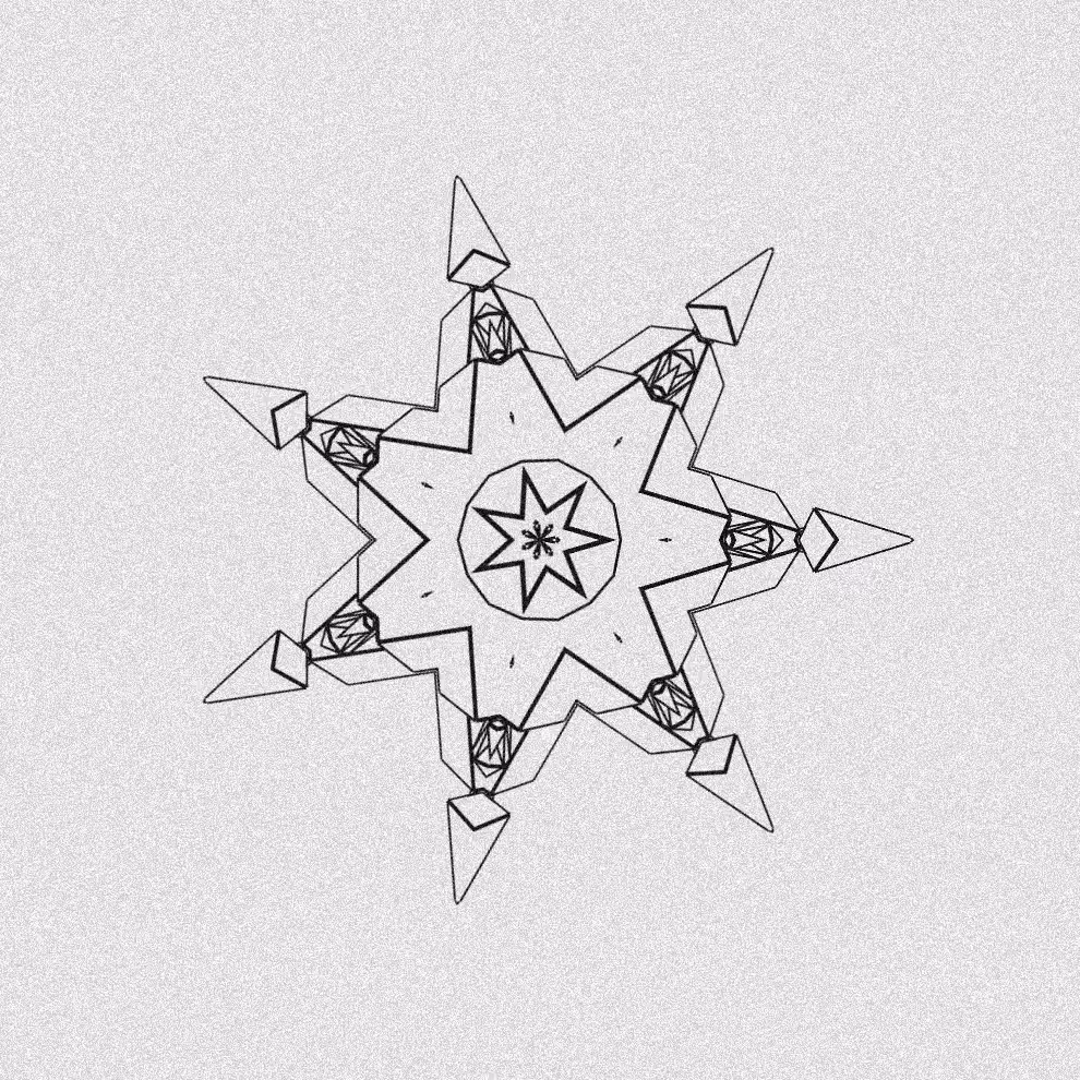 Monochrome Kaleido #327