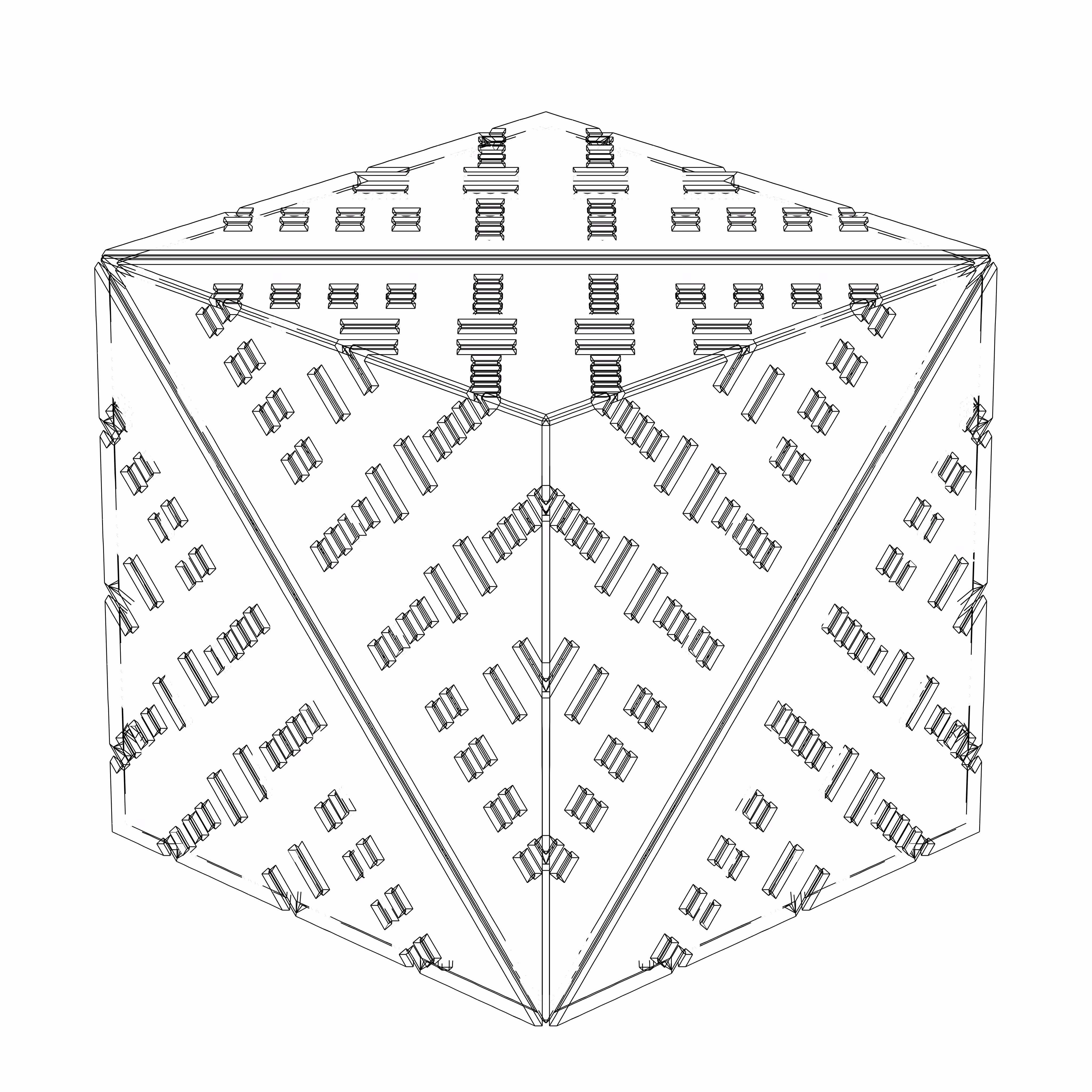 LL21 Alien Art Cube #1000