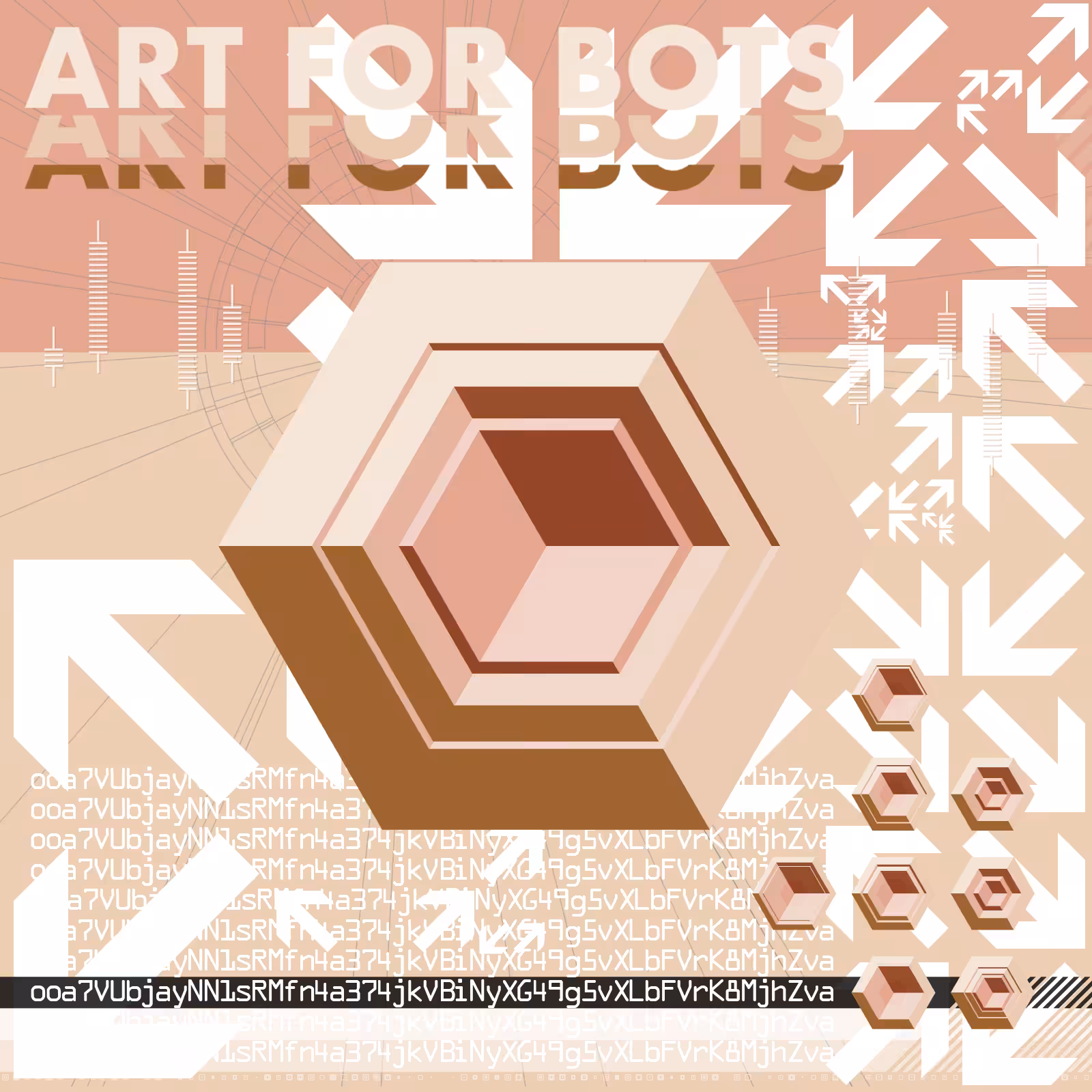 Hexagones - Art for Bots for Humans #4