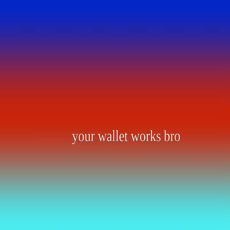 bro did your wallet works bro #2