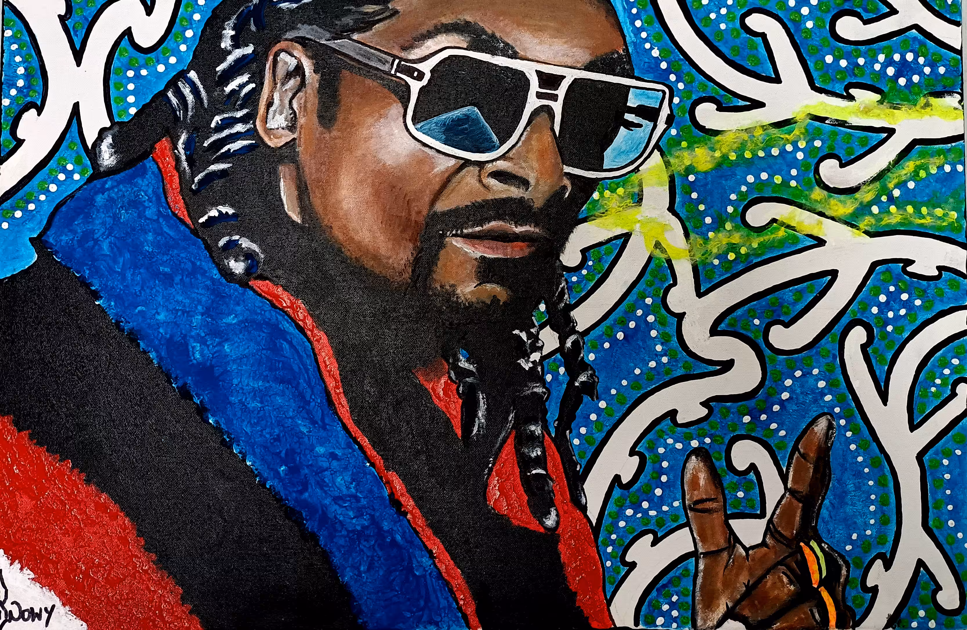 Snoop For President #91 100 Rappers Collection all 1/1