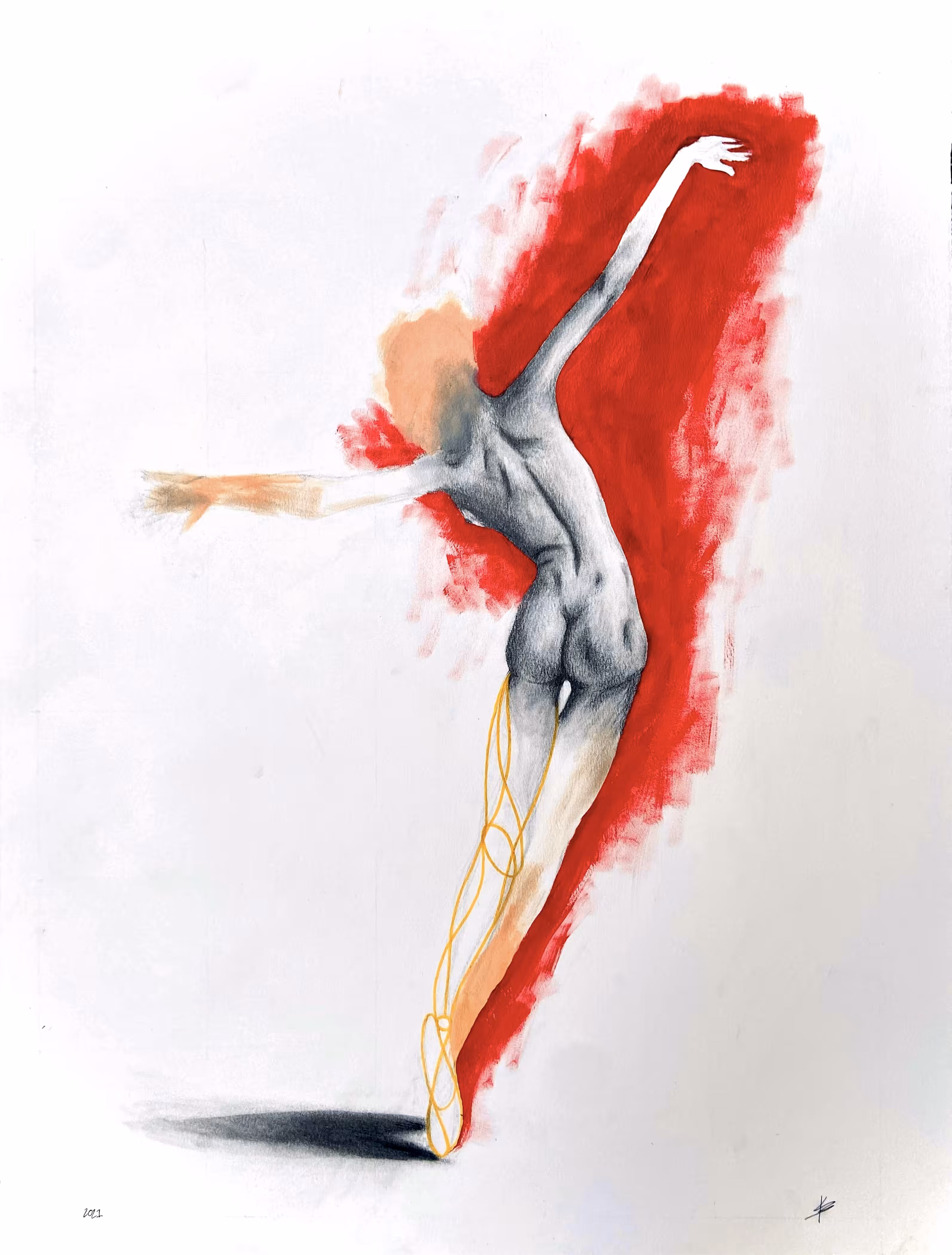 Dancing Figure Study