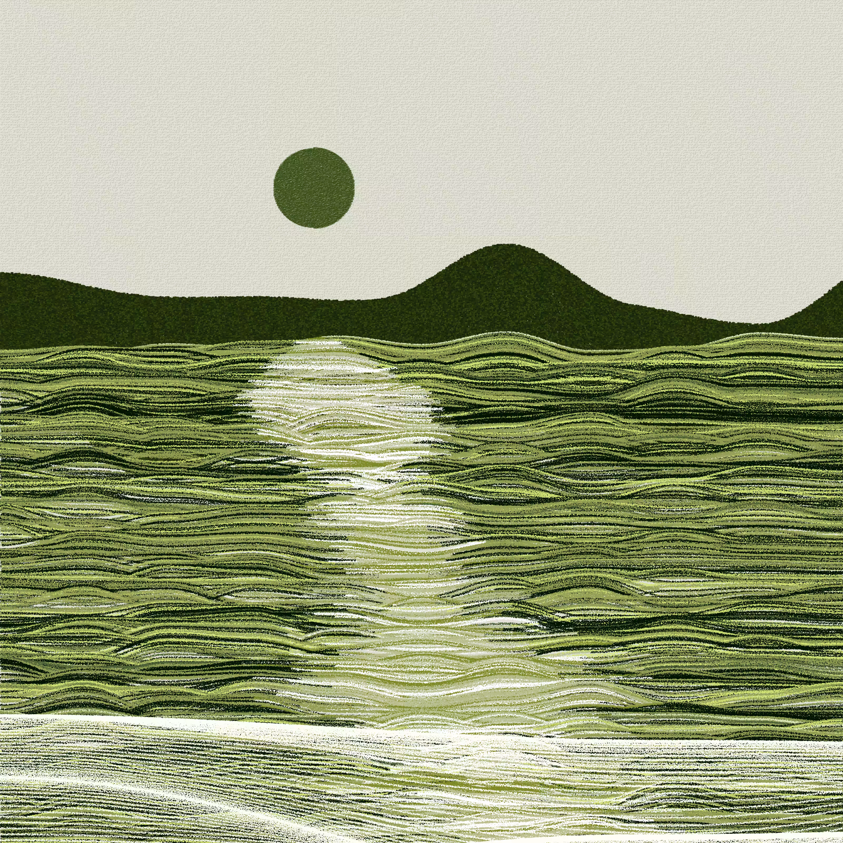 Moonlit Sea #230