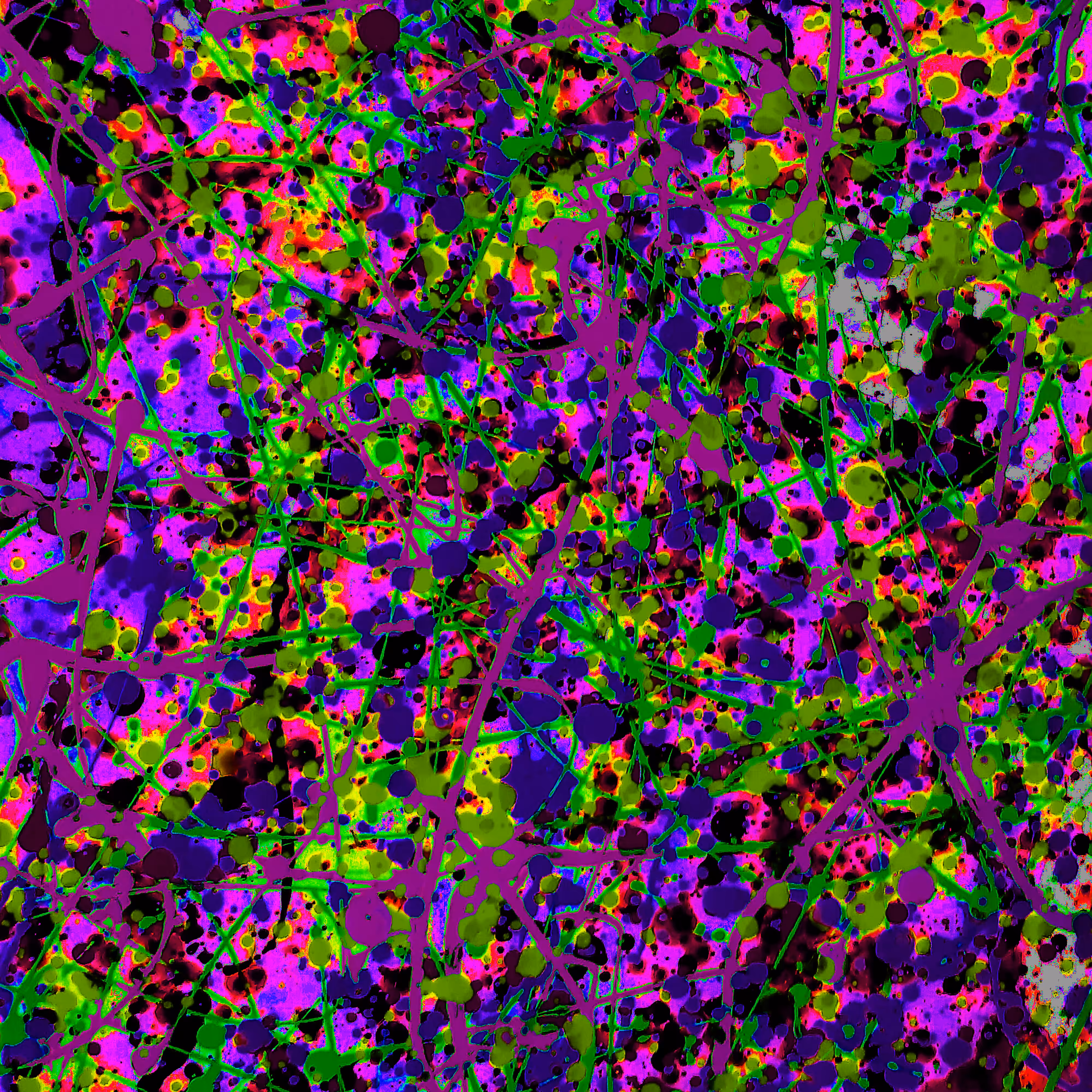 Tribute Jackson Pollock world 1/2