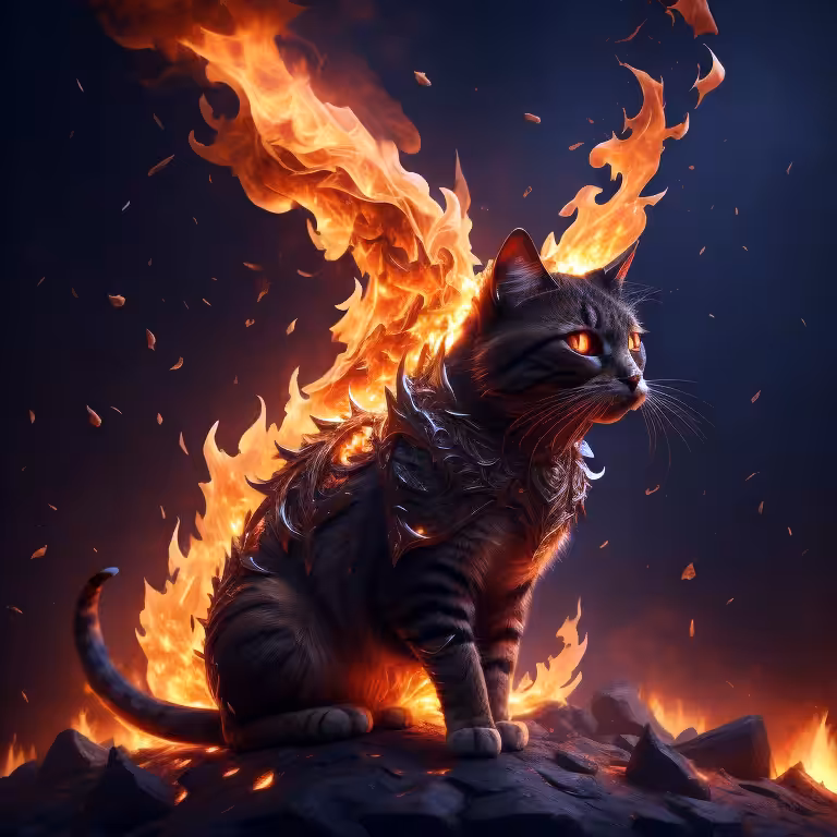 Diverse: fairy cat