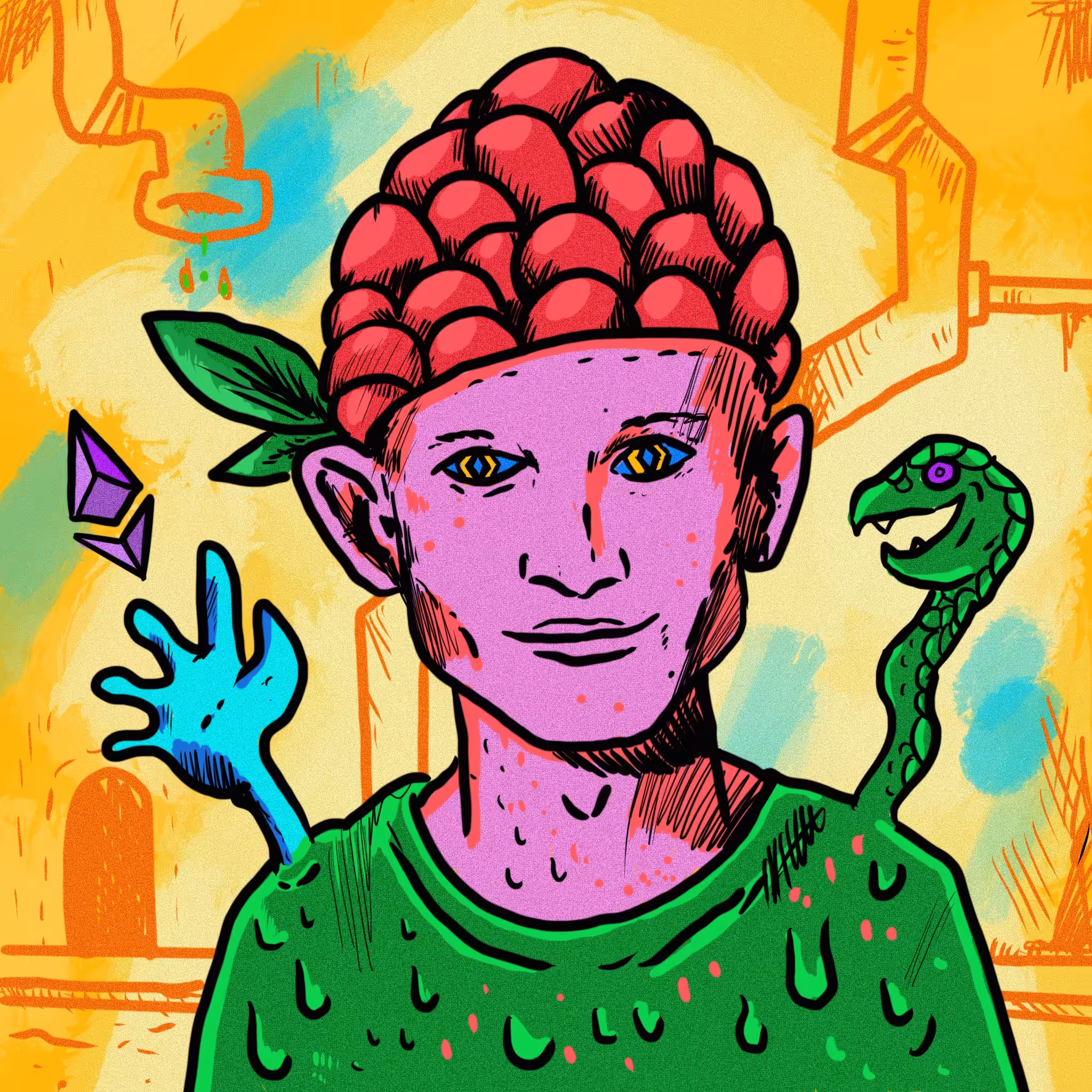 Mutant Vitalik Buterin Berry
