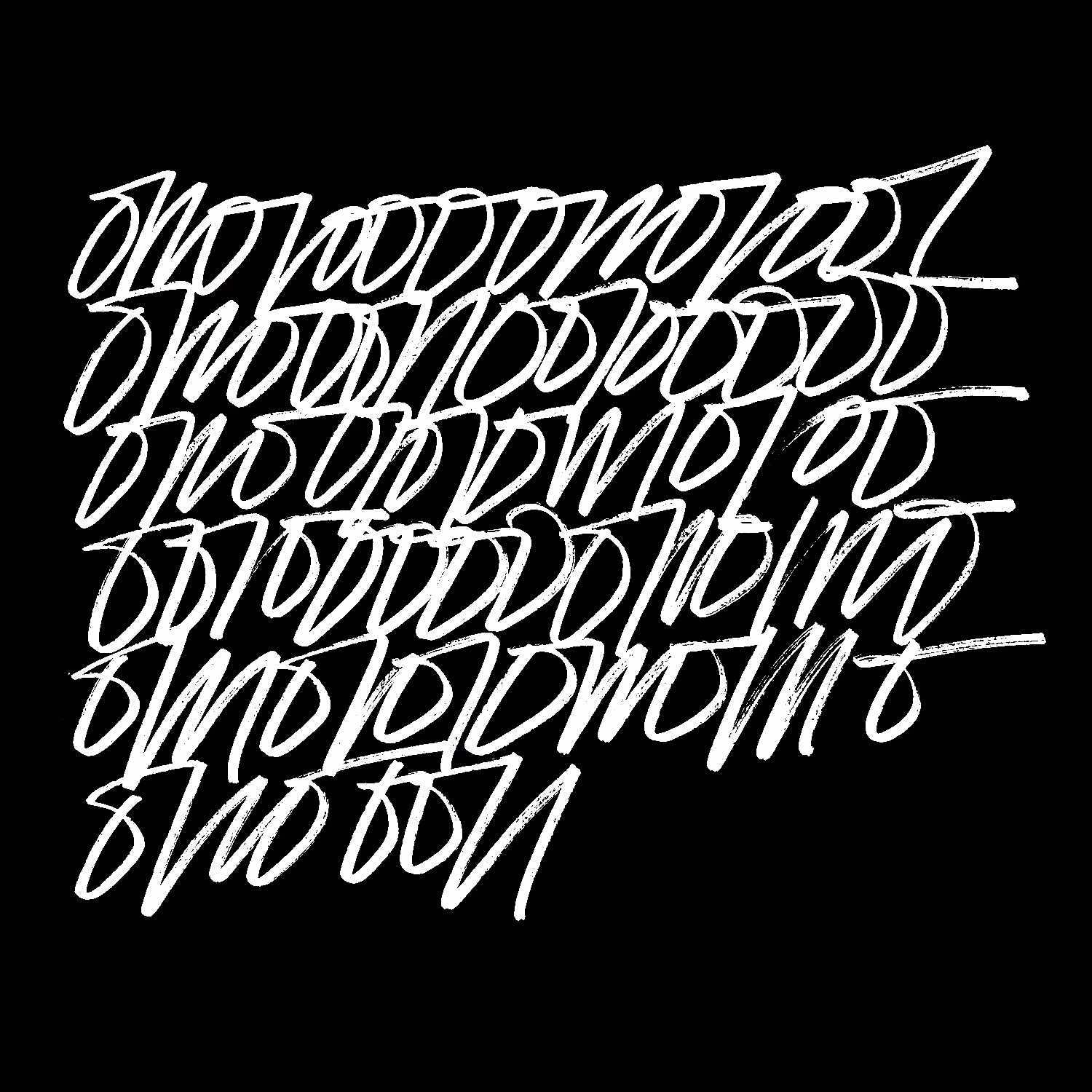 Cursive Binary: hic et nunc