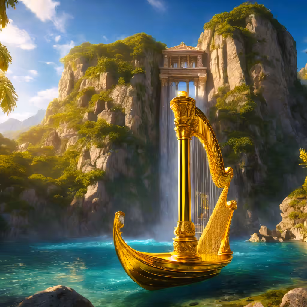 Legend of harp island