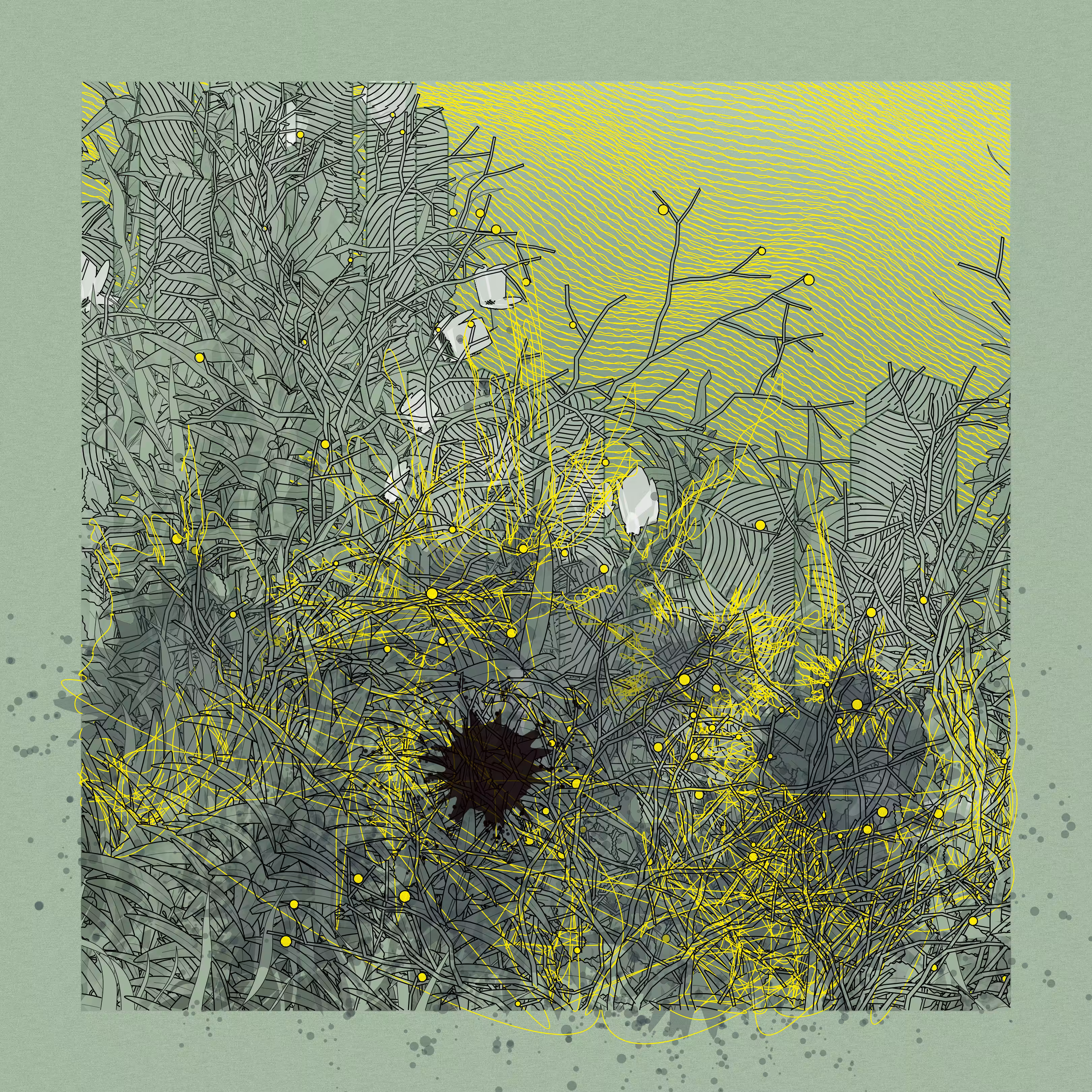 Landscape with Carbon Capture #493