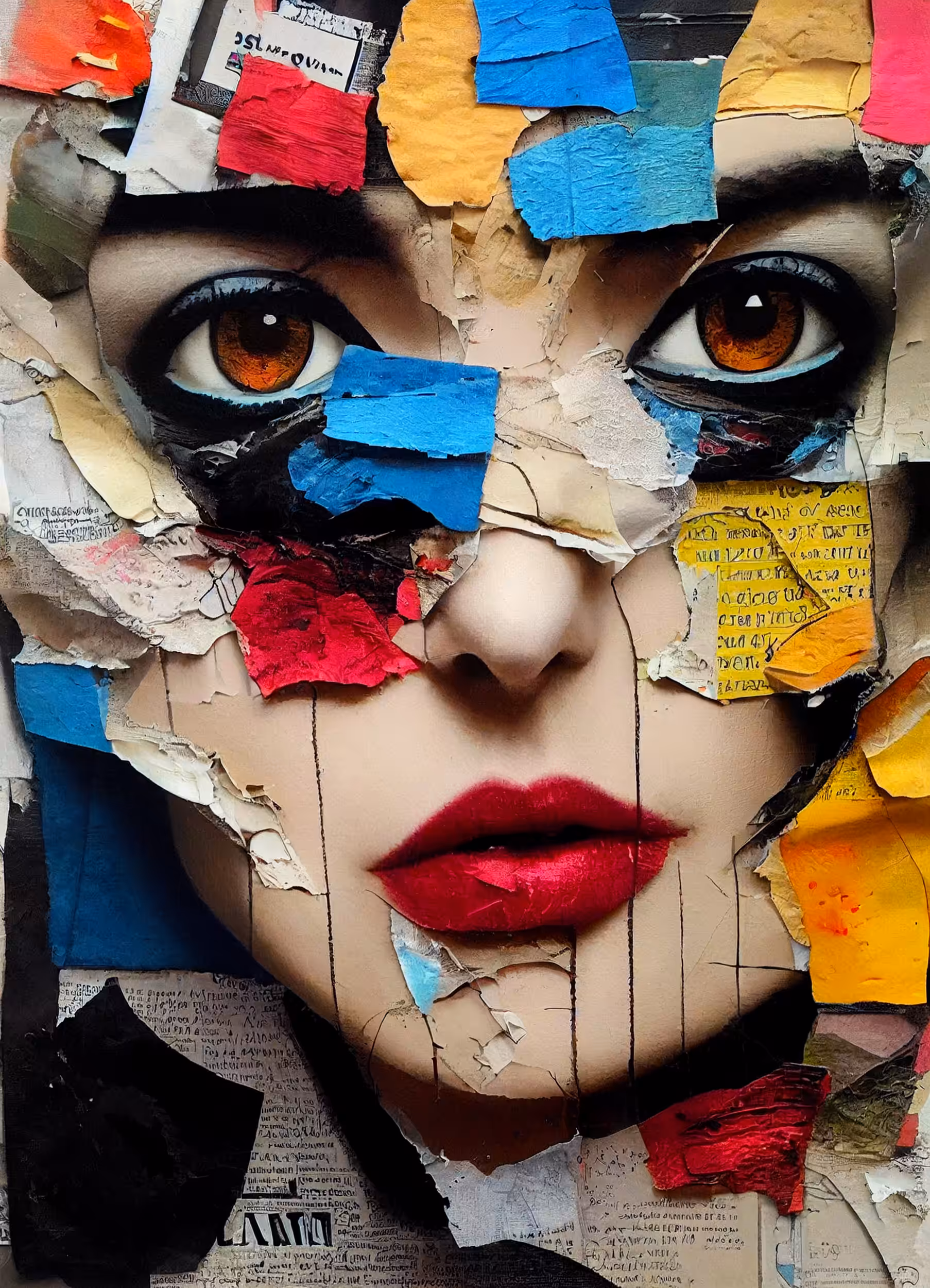 Women in Collage: Nadia
