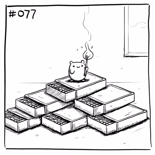 Suicidal Hamster #077 - Matches