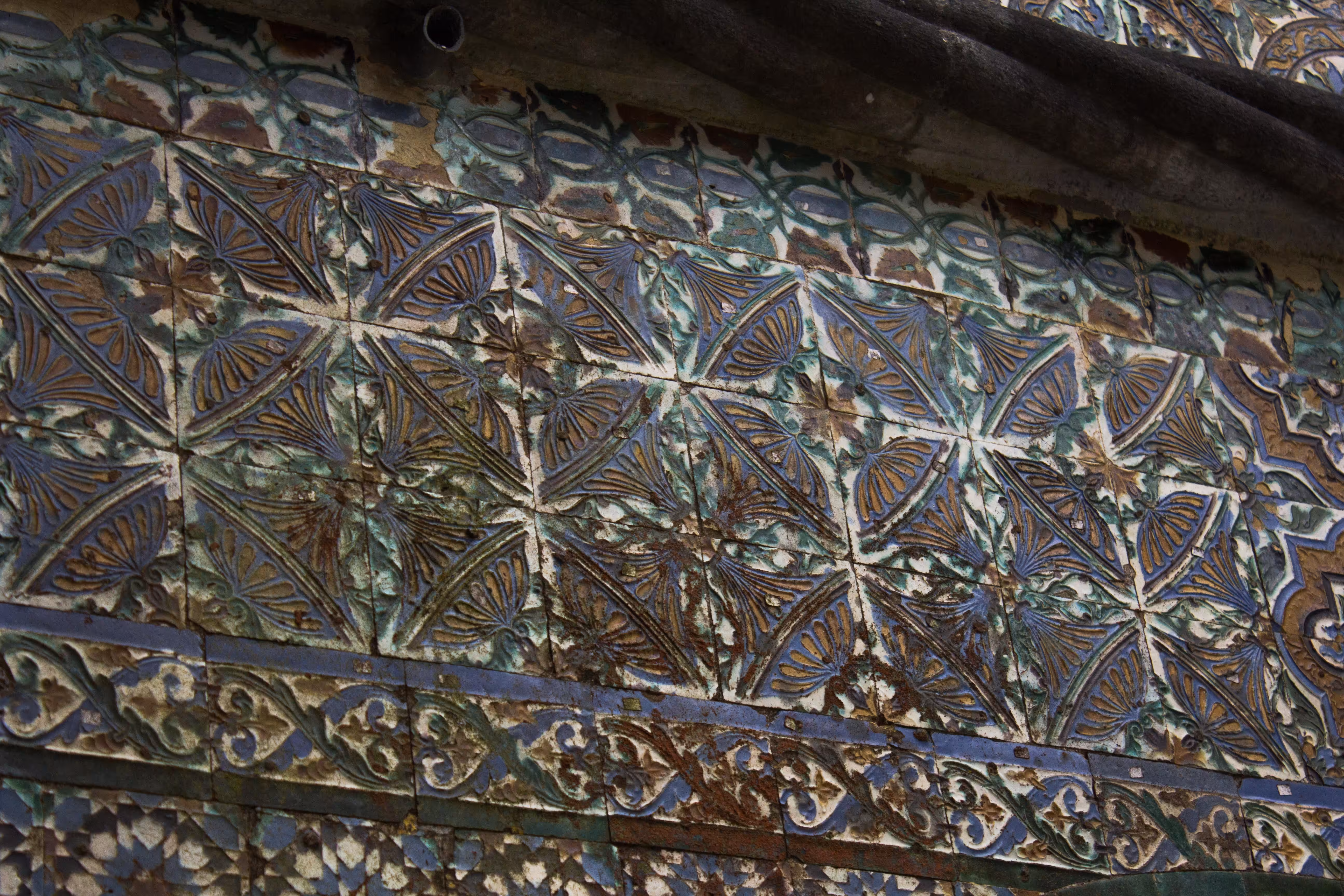 ornate tile texture