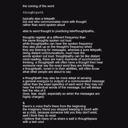 the coining of the w...
