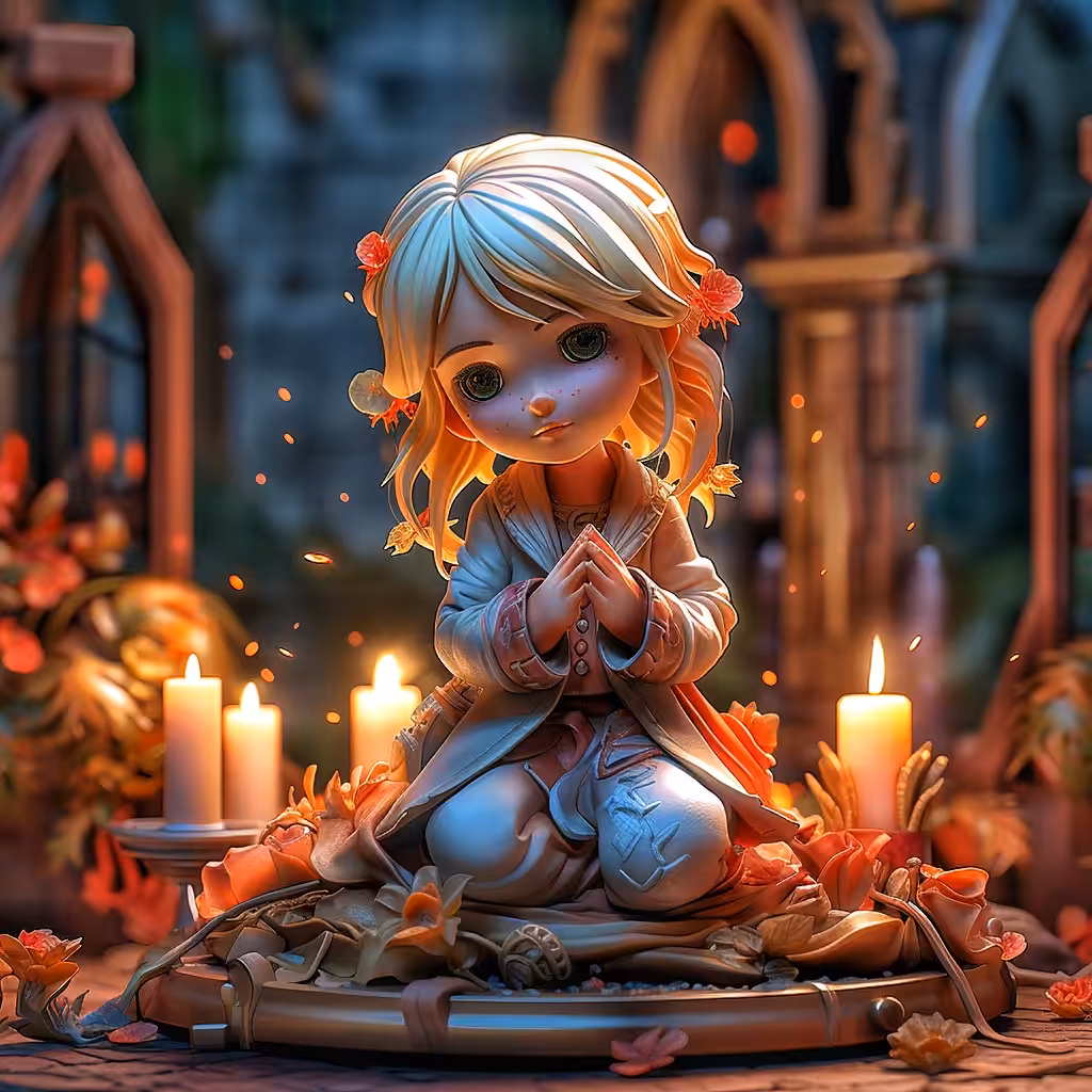 Cute Sculpture Temple