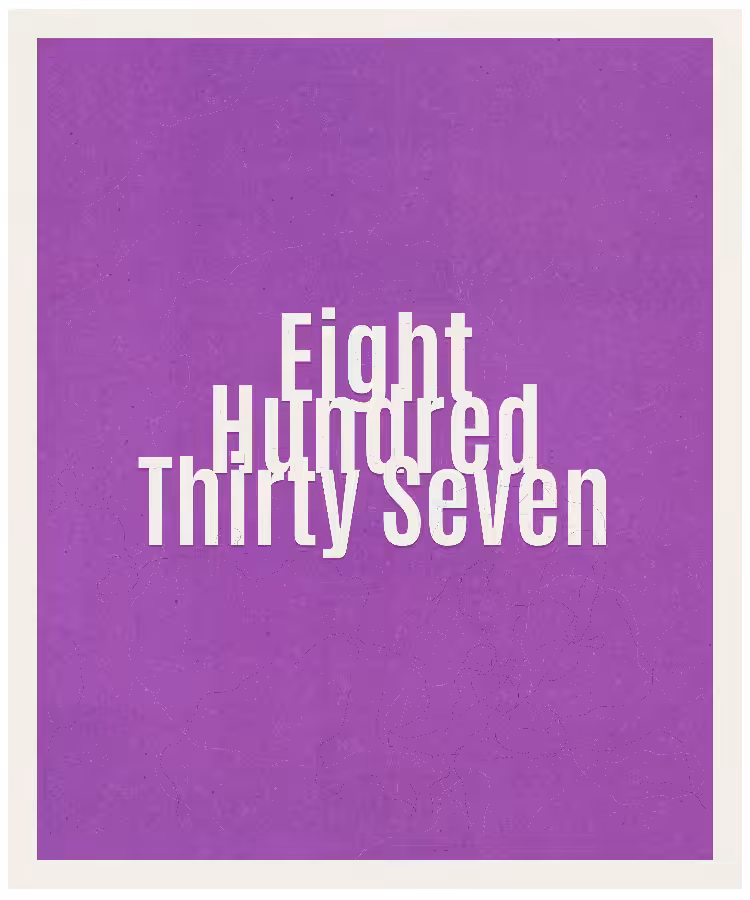 Count #837