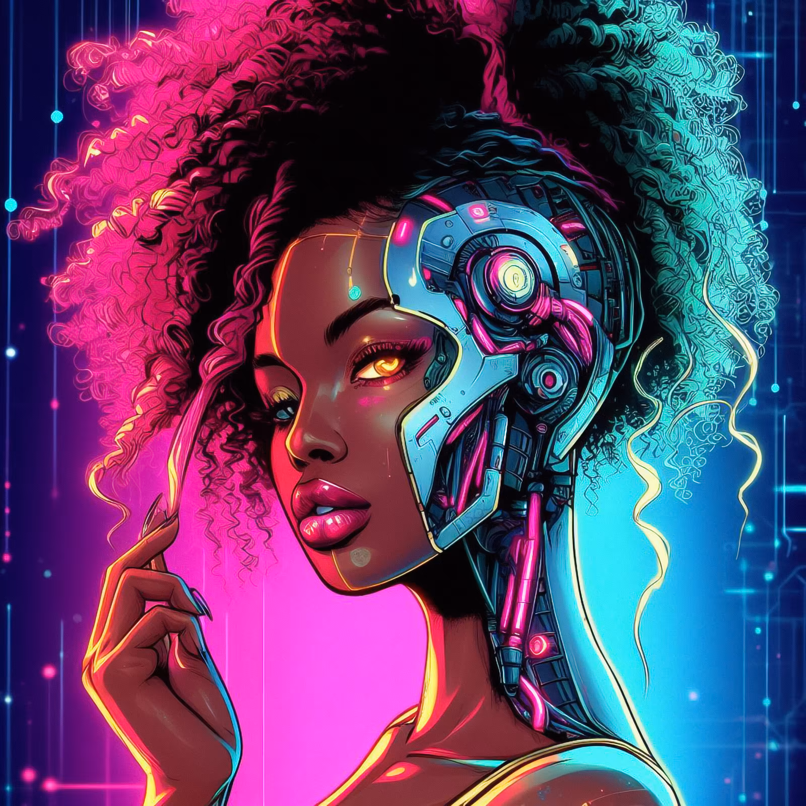 Neon Fusion Meta girls#6