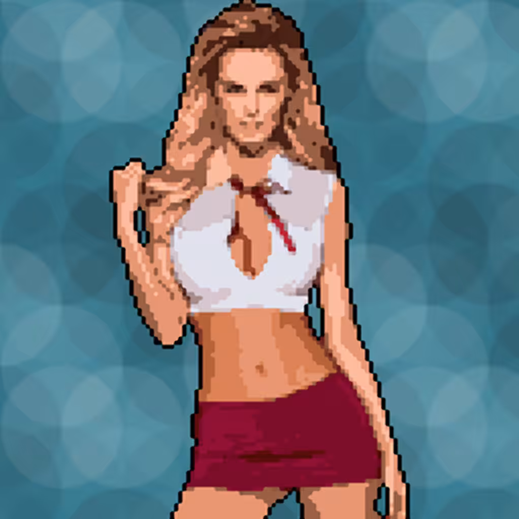 Mia #92 Pixel Girl