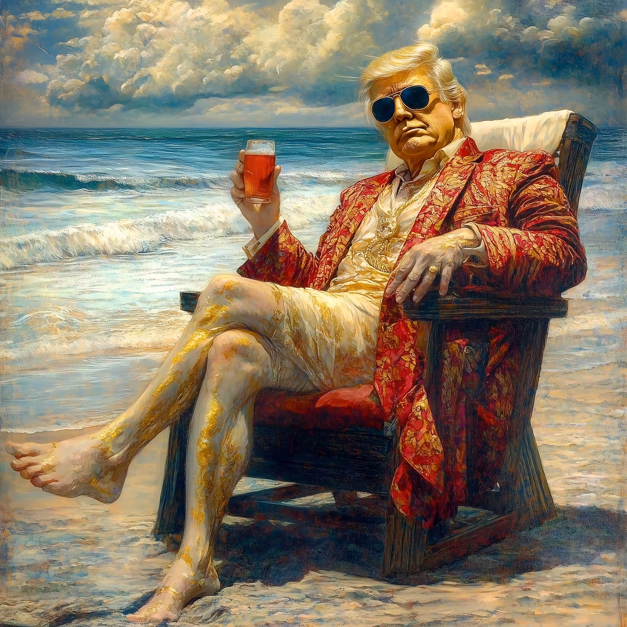The Most Interesting Man in the World!🏖️✨🦜🧡