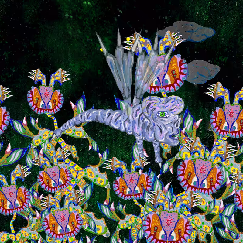 Fireflies and Flower Gardens #115