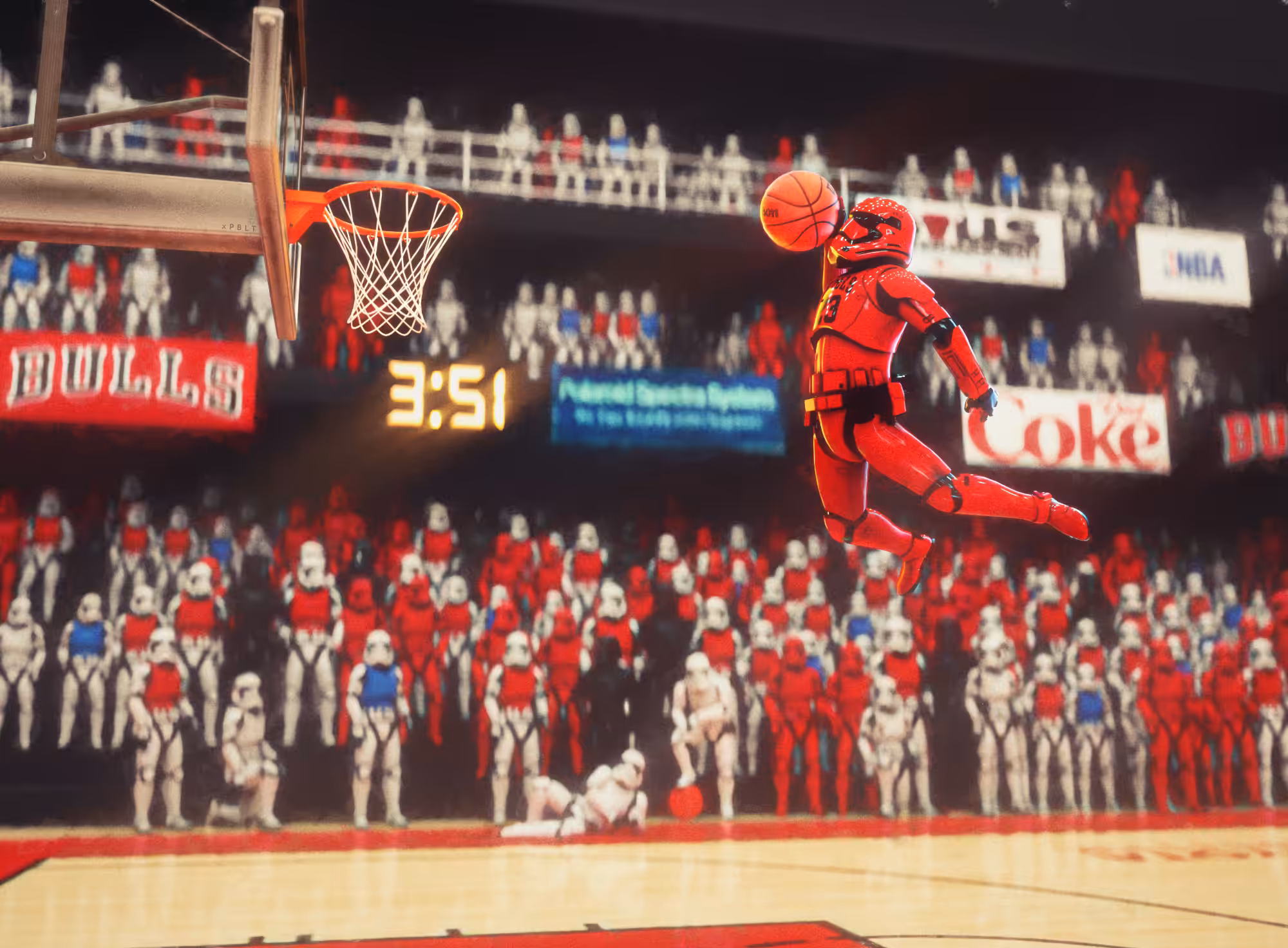 1988 NBA SLAM DUNK CONTEST - MICHAEL JORDAN