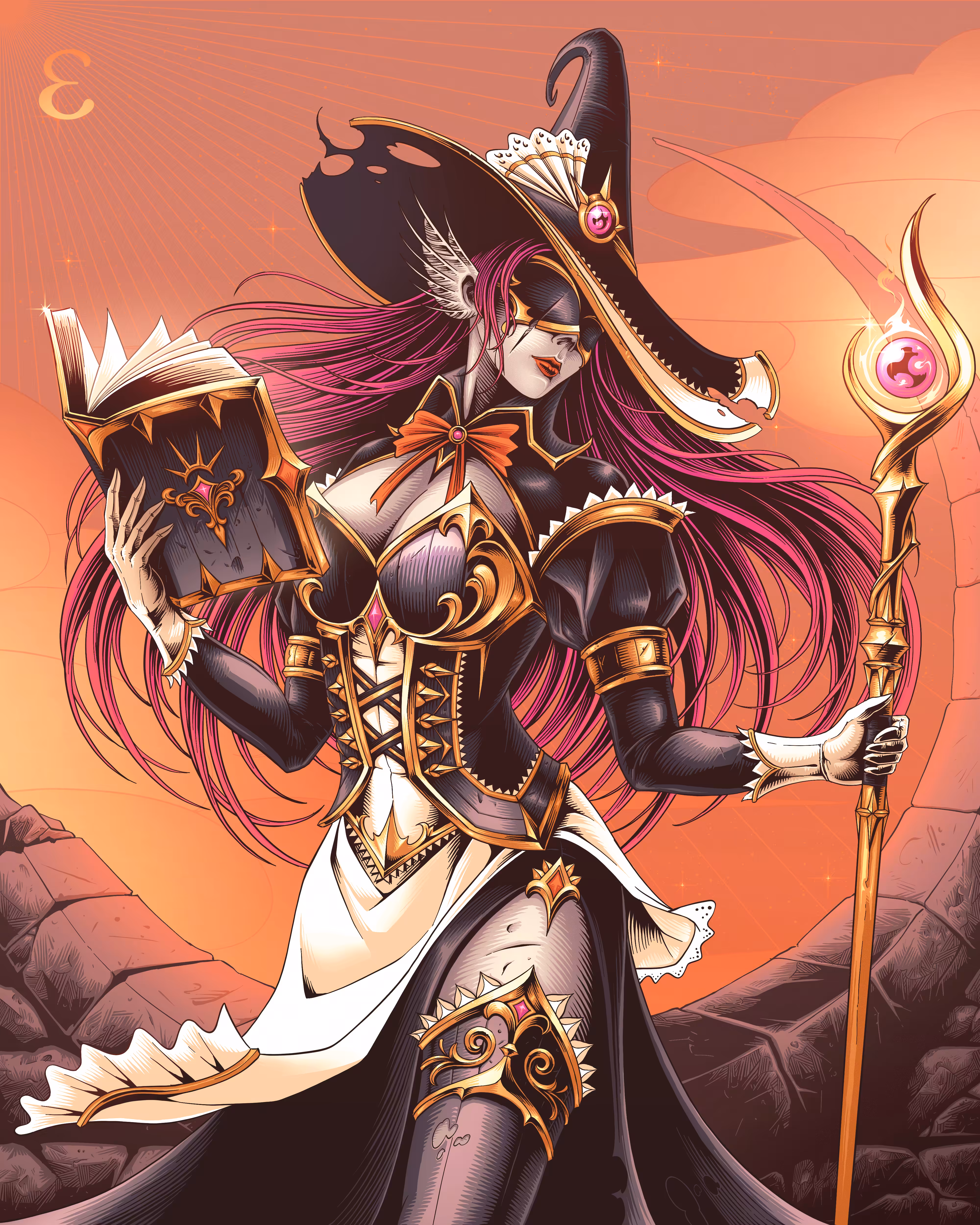 ε | Epsilon the Mage Maid
