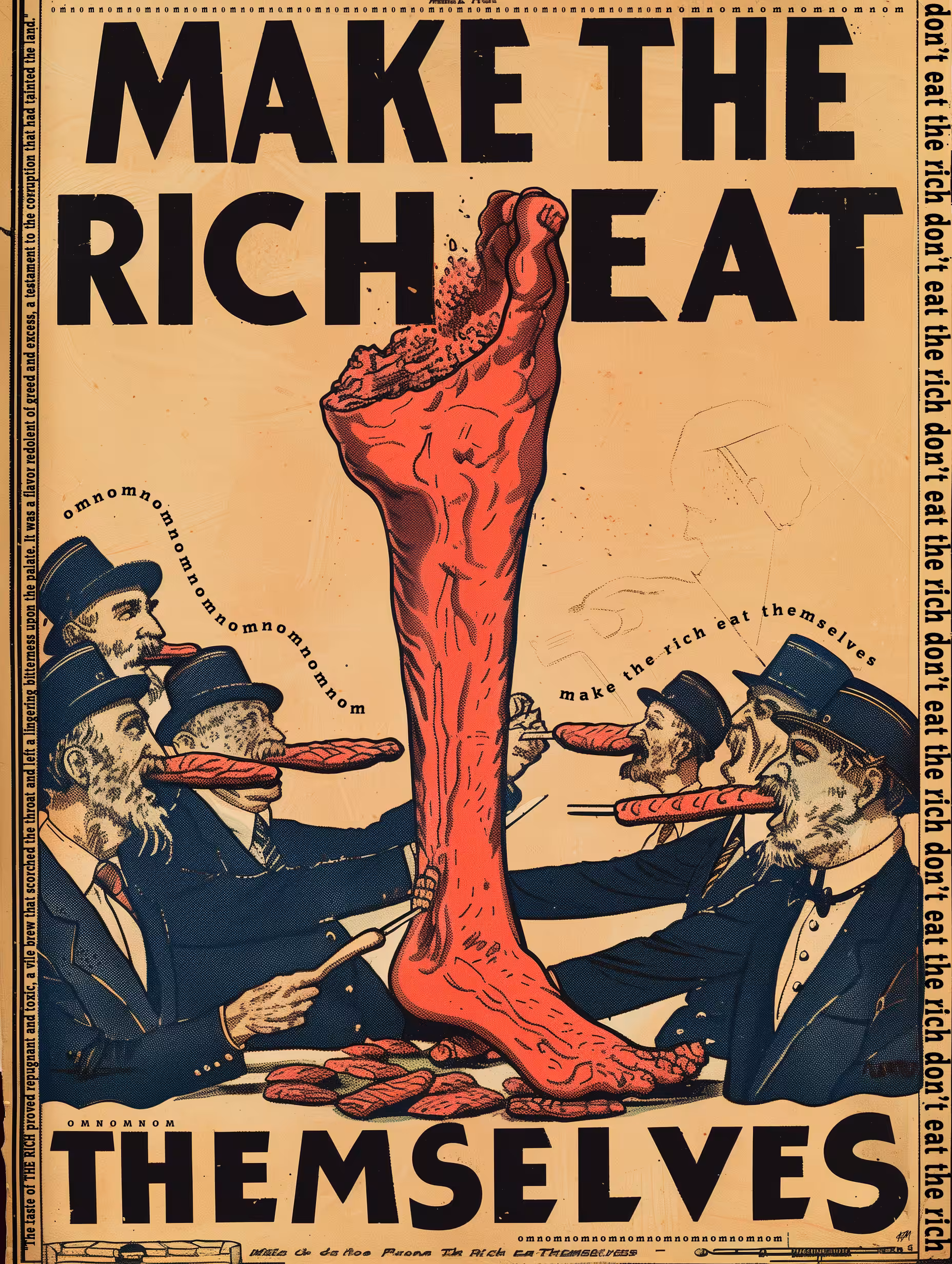 MAKE THE RICH EAT THEMSELVES 🥩