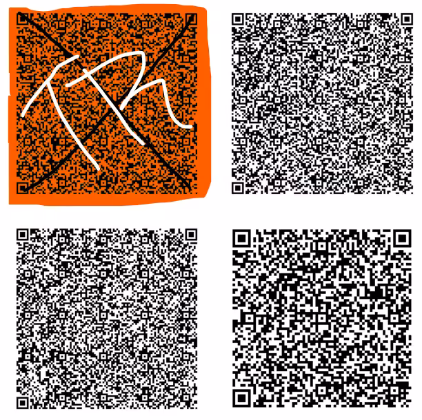 QR Clock NFT Jigsaw Piece (BR)