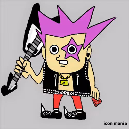 Geek boy Games: icon mania #pank