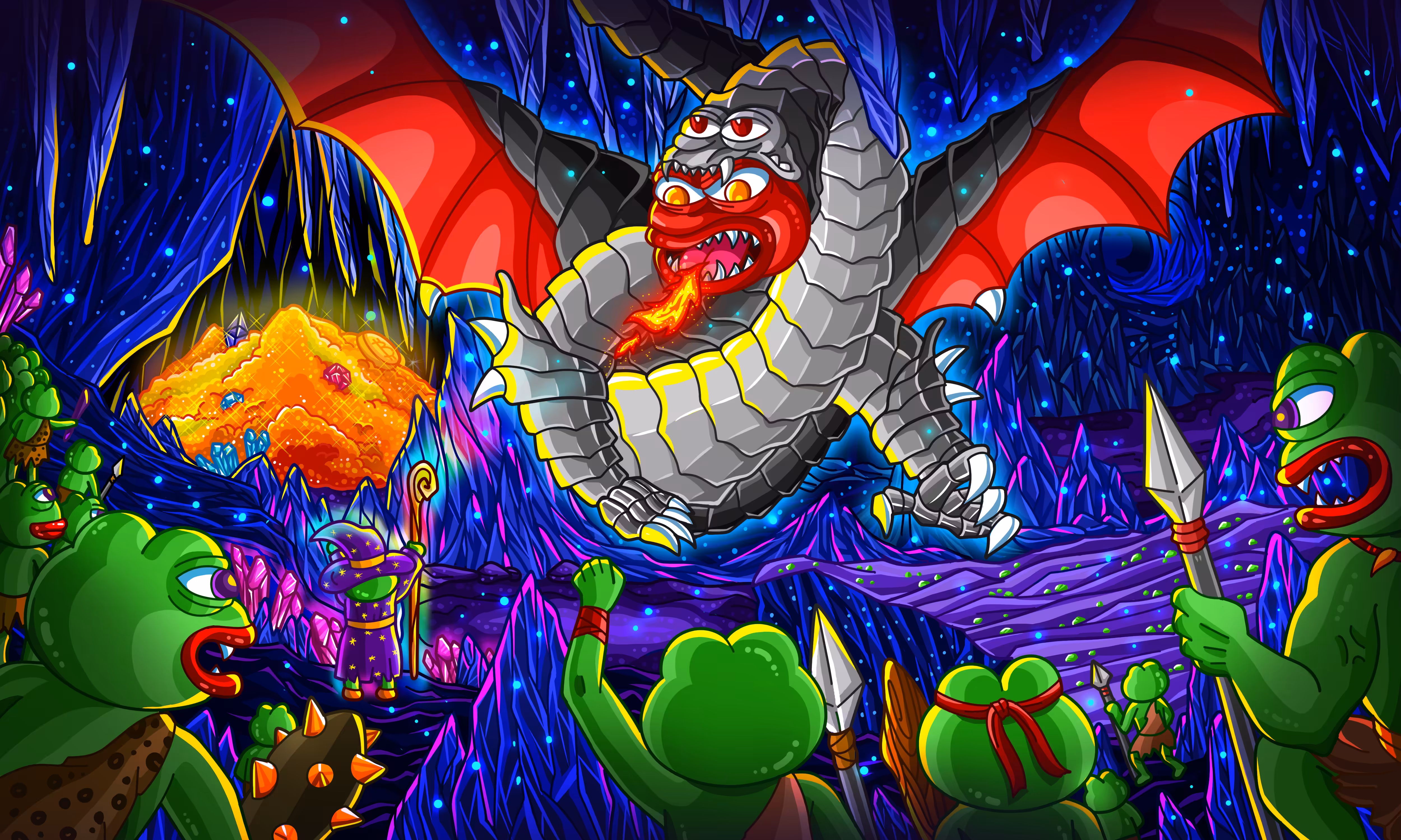 🐸 Pepe Dragon Conquest 🐉