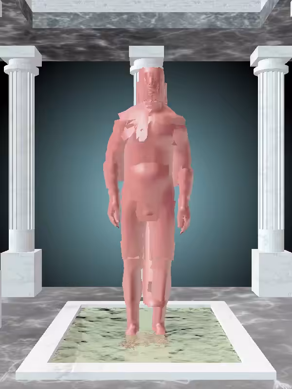 HeavenComputer: The Jumping Sealwax Red Man #3506