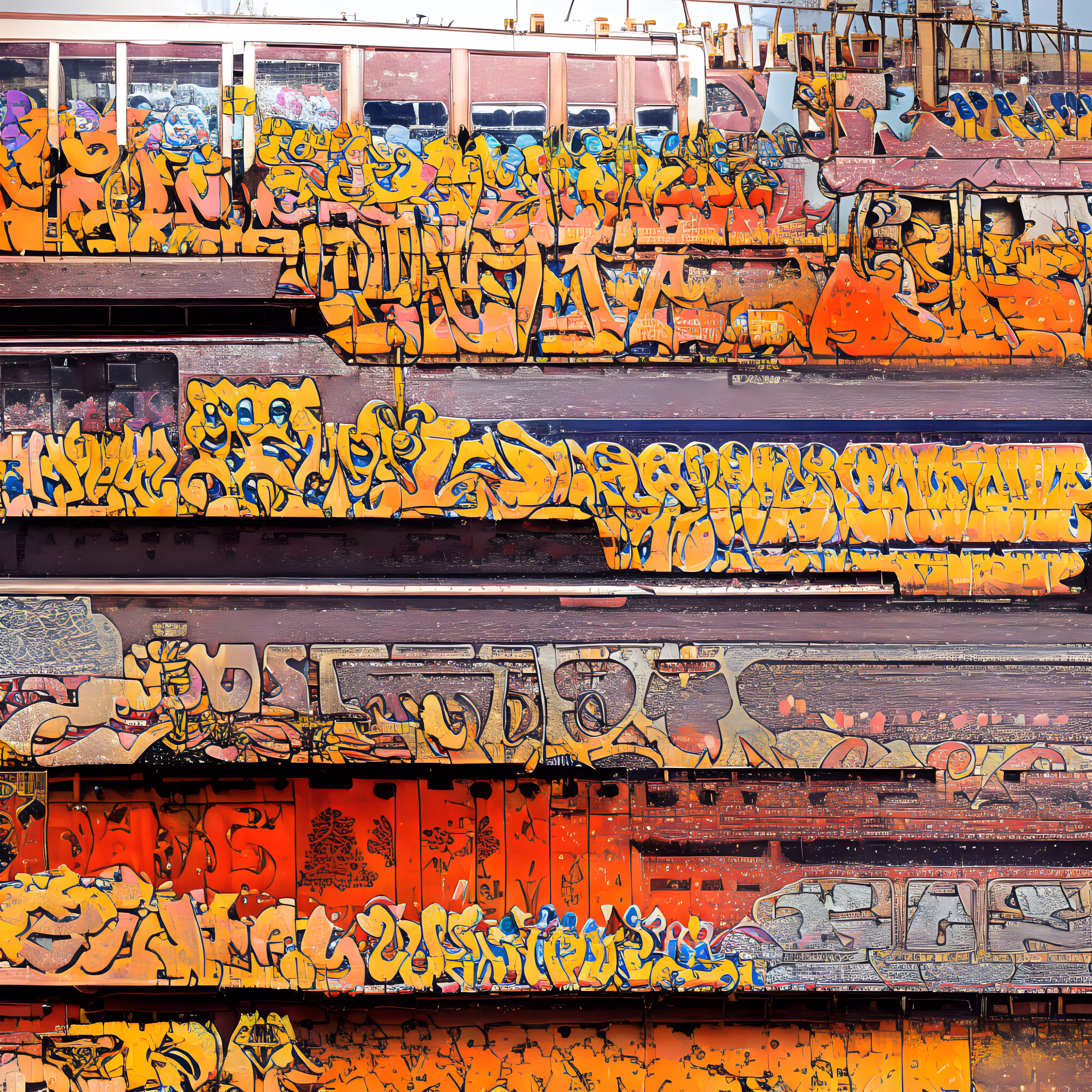 Graffiti Stack 02 - Northeast