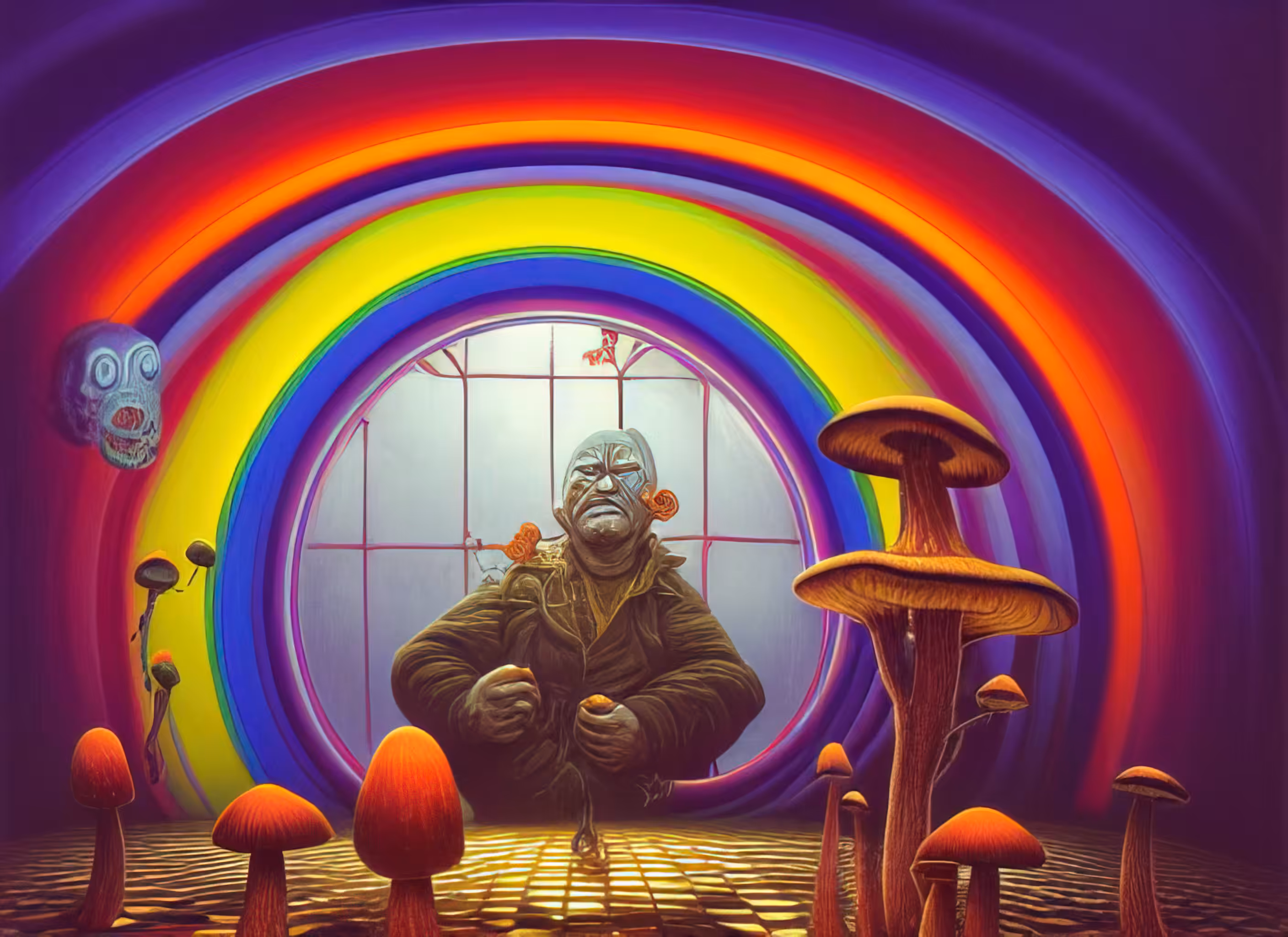 We will color your perception of the world with bright colors for you with the help of special mushrooms