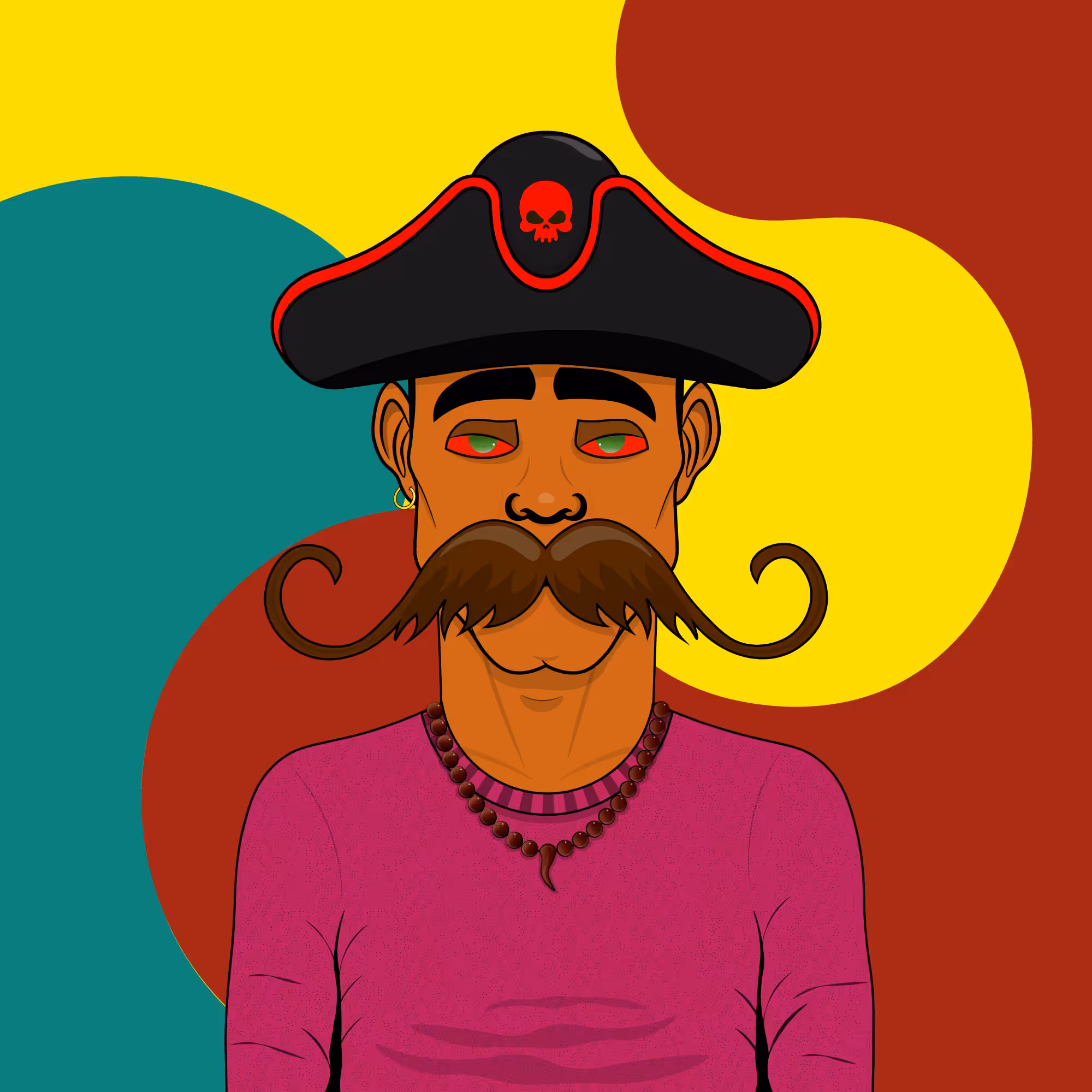 Mustachioed #39