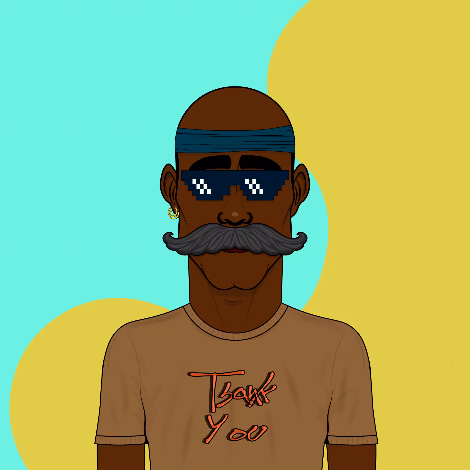 Mustachioed #67