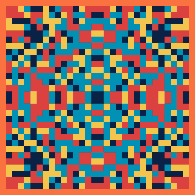 Pixel Mandala #65