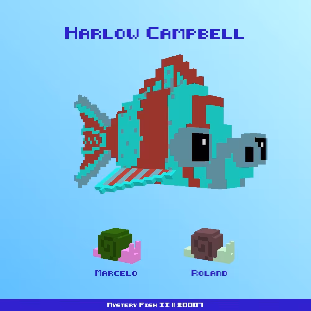 Harlow Campbell :: Mystery Fish 0007/1000