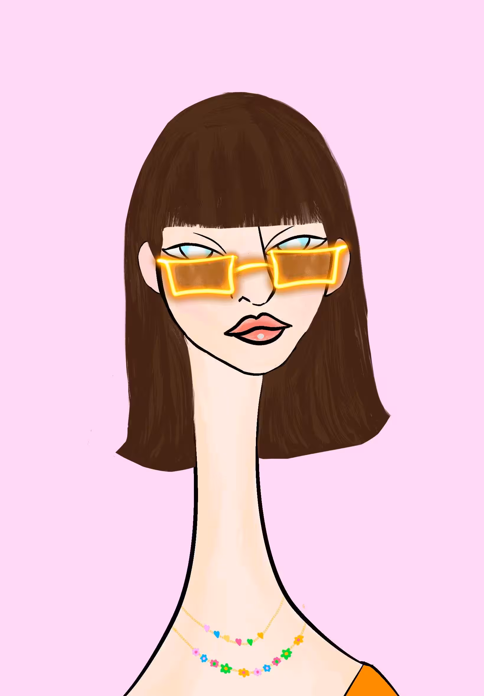 Long Neckie Ladies: Long Neckie Lady #570