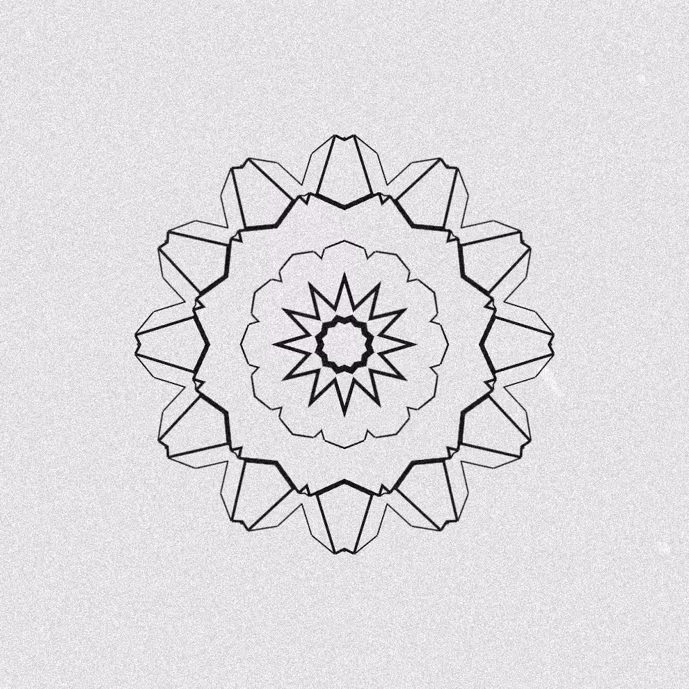 Monochrome Kaleido #287