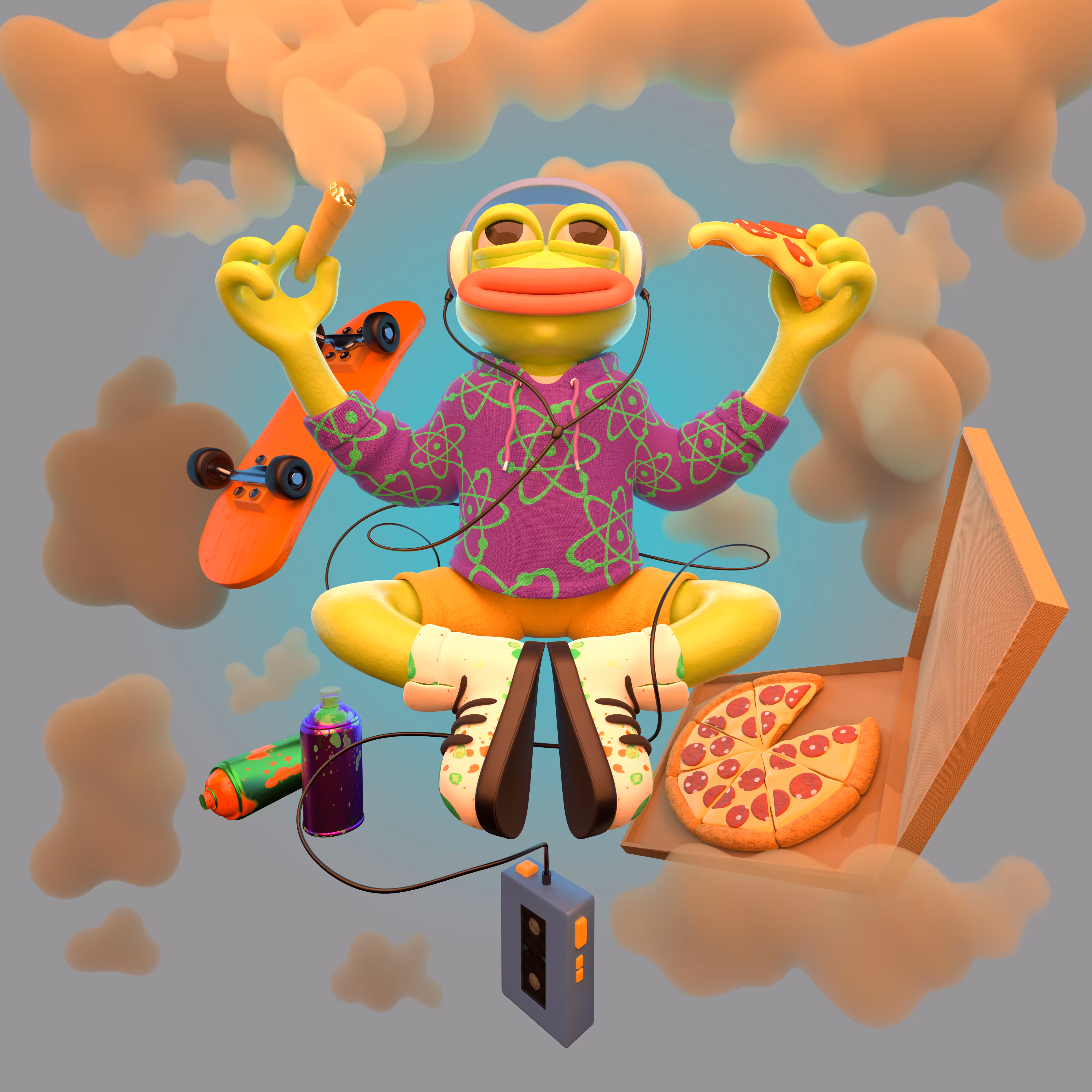 Blissful Pepe