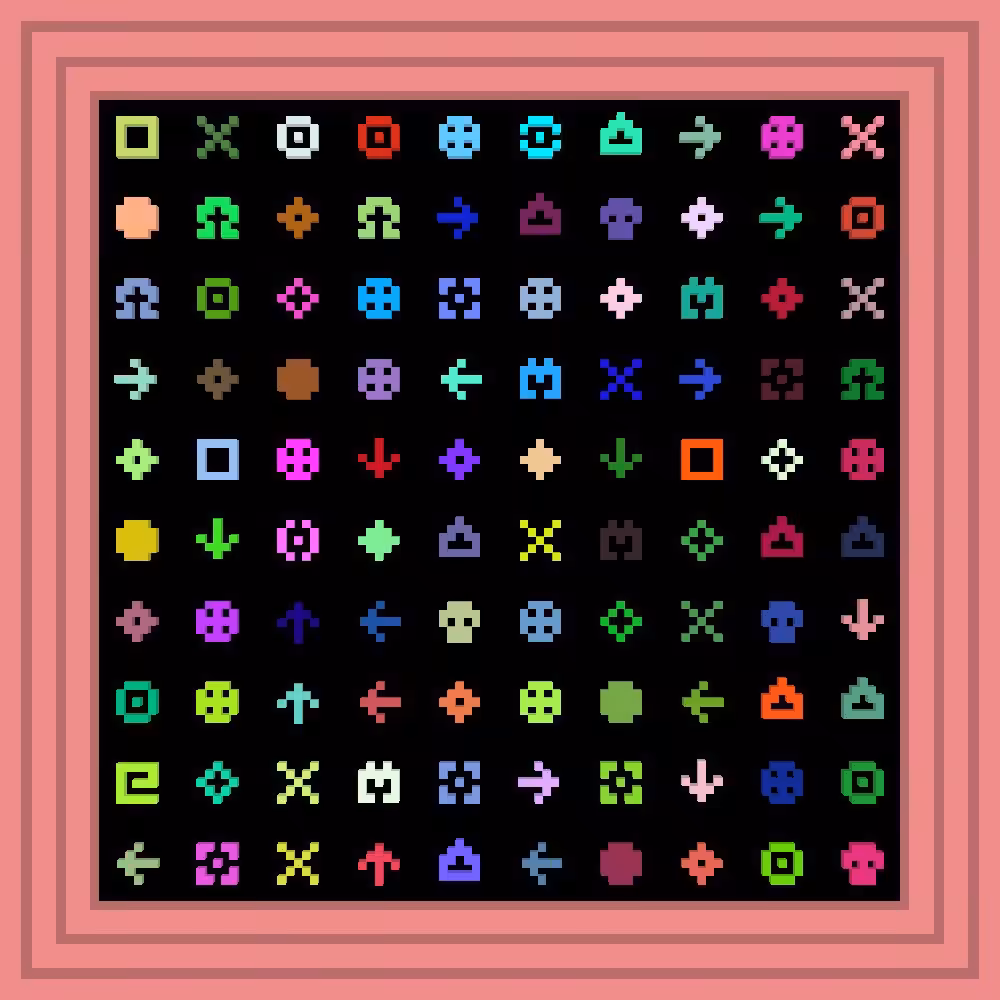 XTZ  :: Procedural Symbols #466/1000