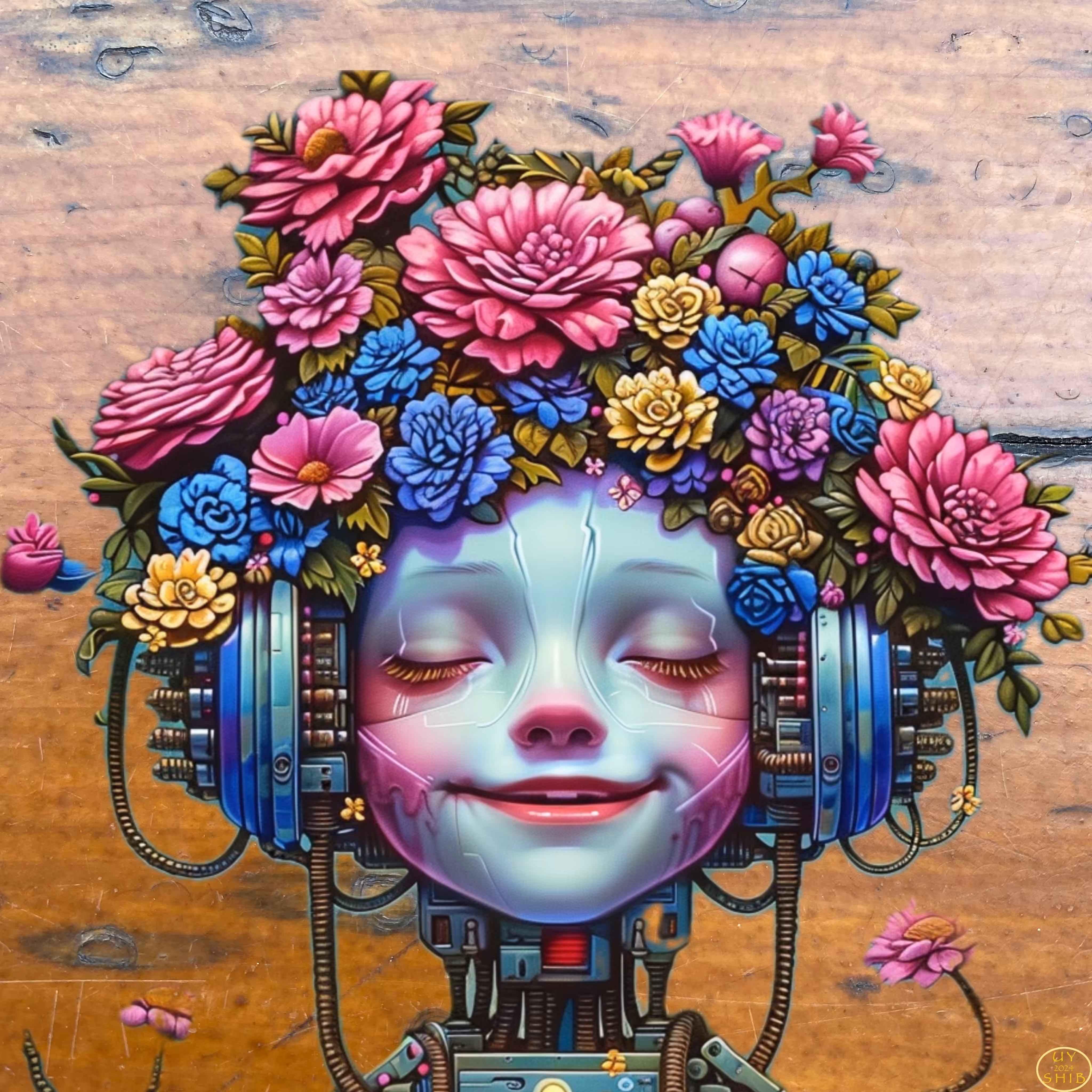 Floral Robot #1