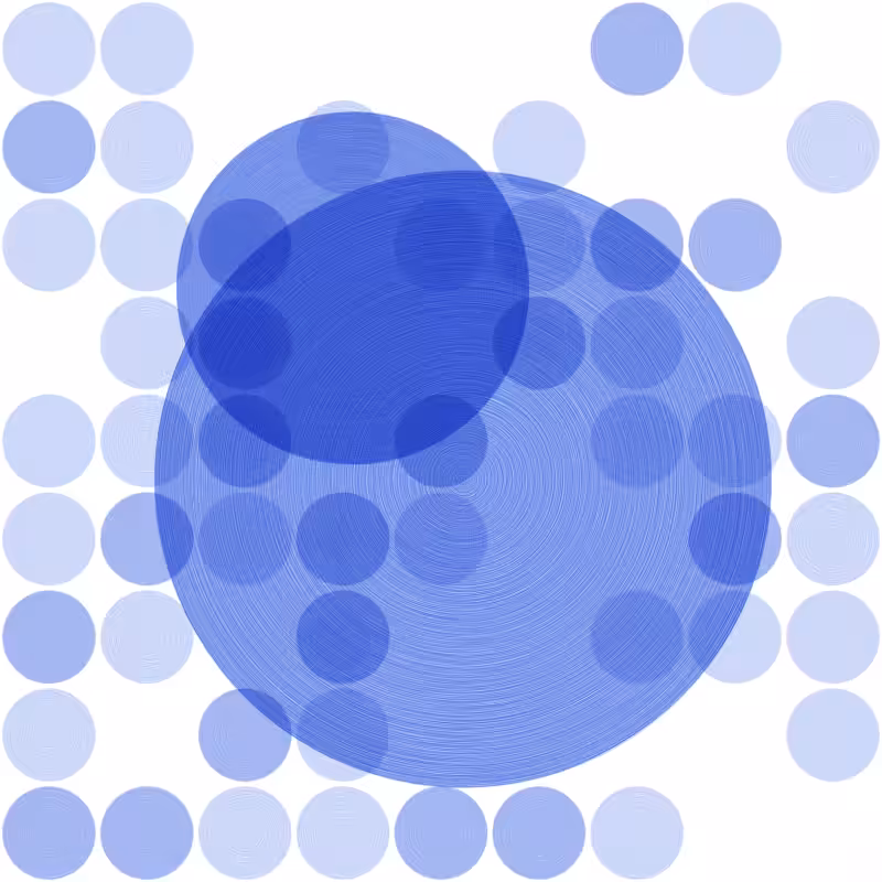 Brushed Circles #6