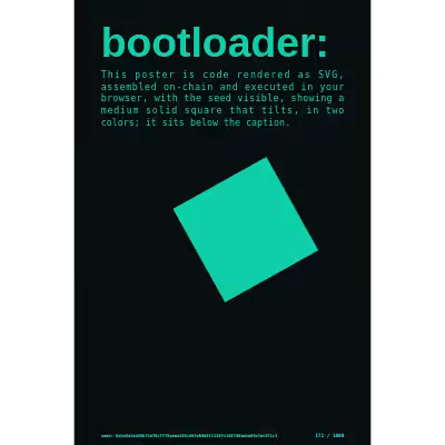 bootloader: selfie #171